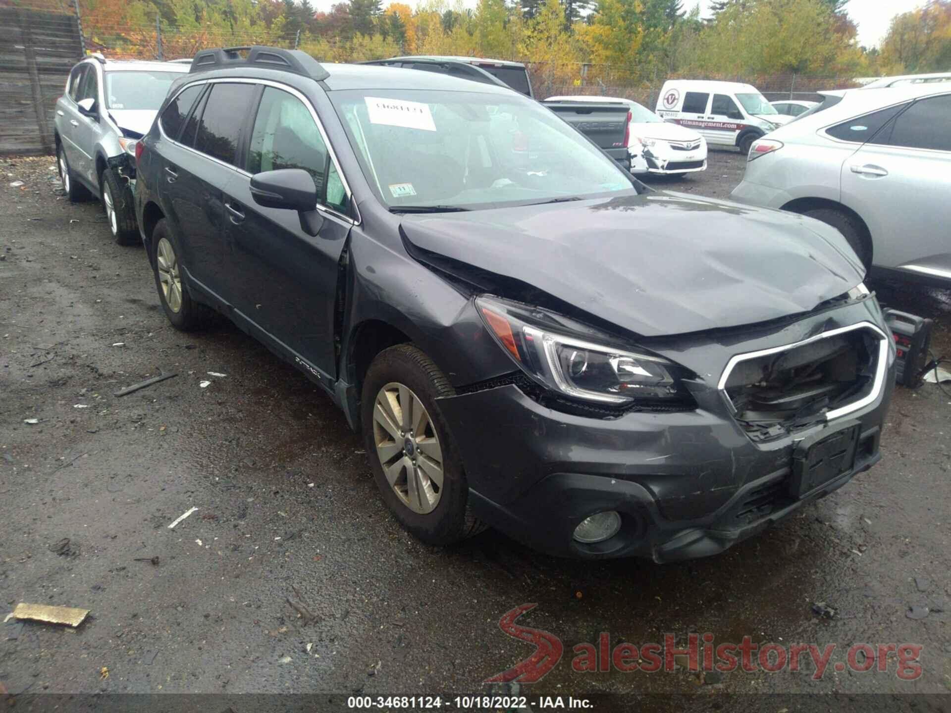 4S4BSAFC2K3257667 2019 SUBARU OUTBACK