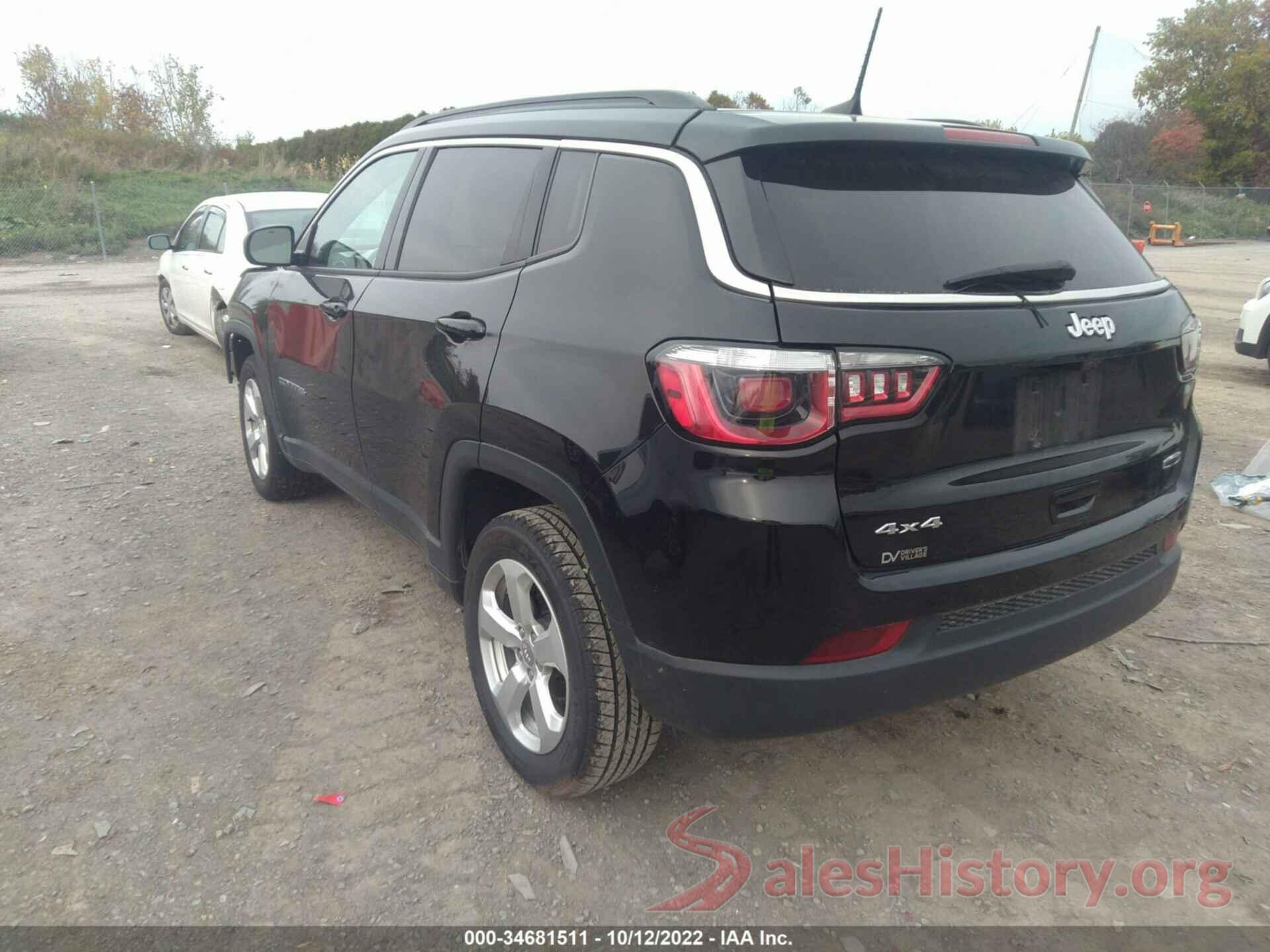 3C4NJDBB4KT767784 2019 JEEP COMPASS