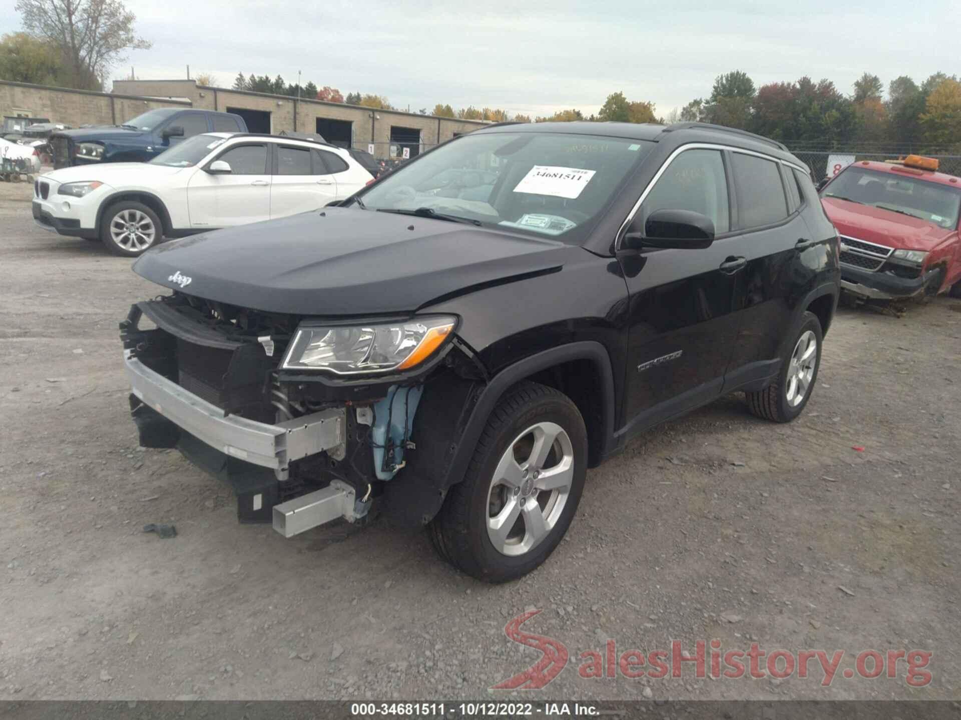 3C4NJDBB4KT767784 2019 JEEP COMPASS