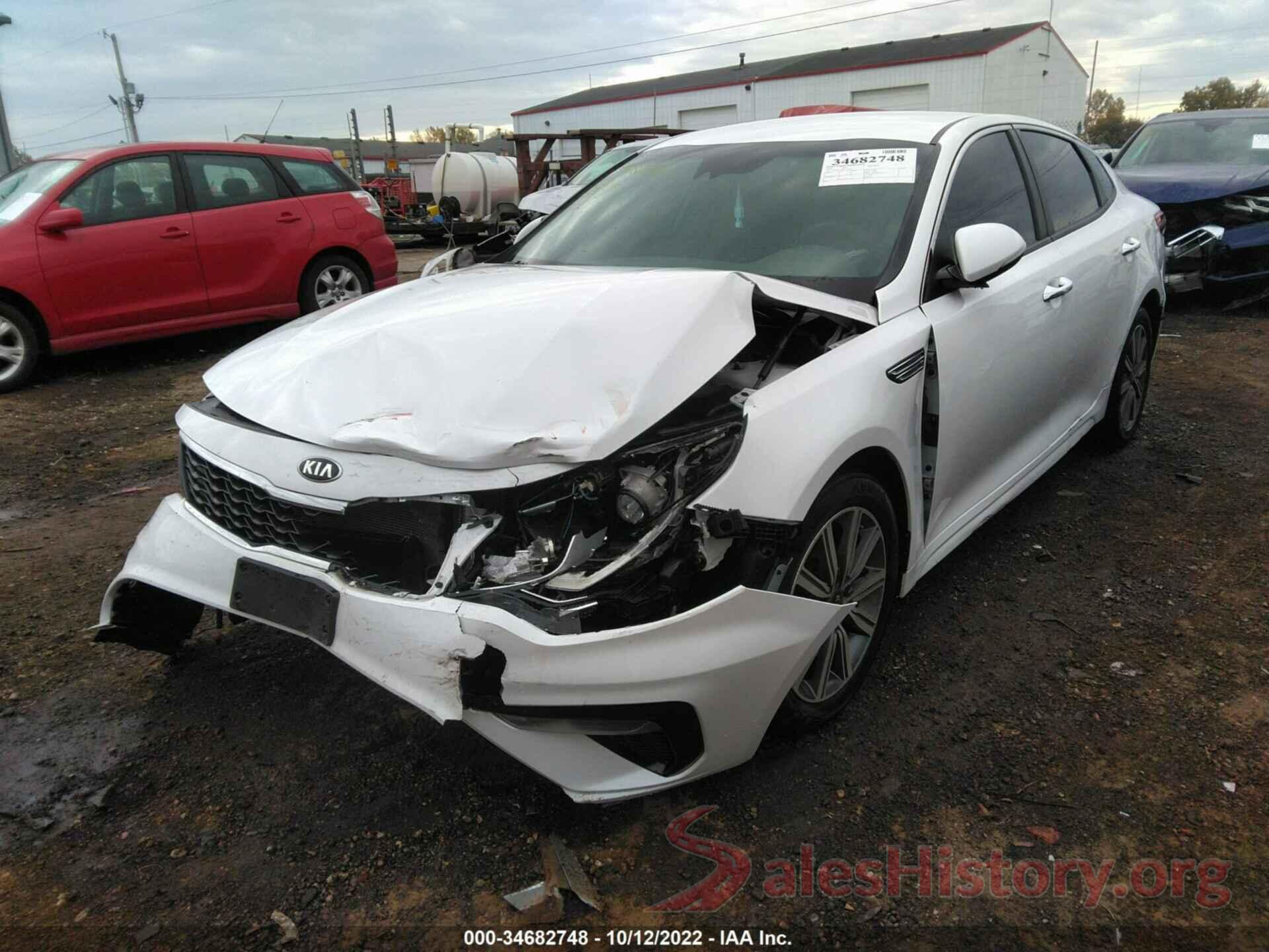 5XXGT4L38KG374568 2019 KIA OPTIMA