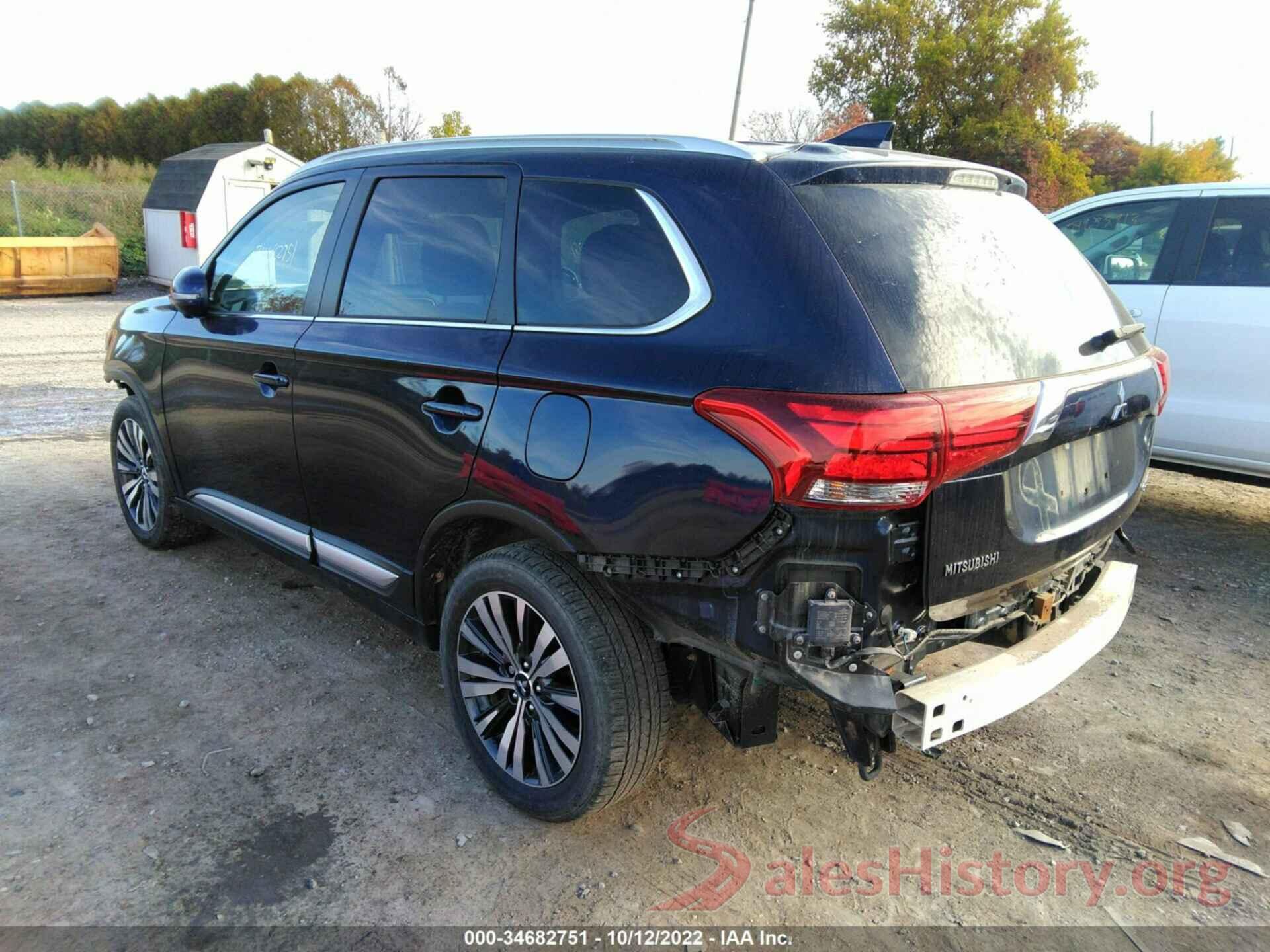 JA4AZ3A31KZ005043 2019 MITSUBISHI OUTLANDER