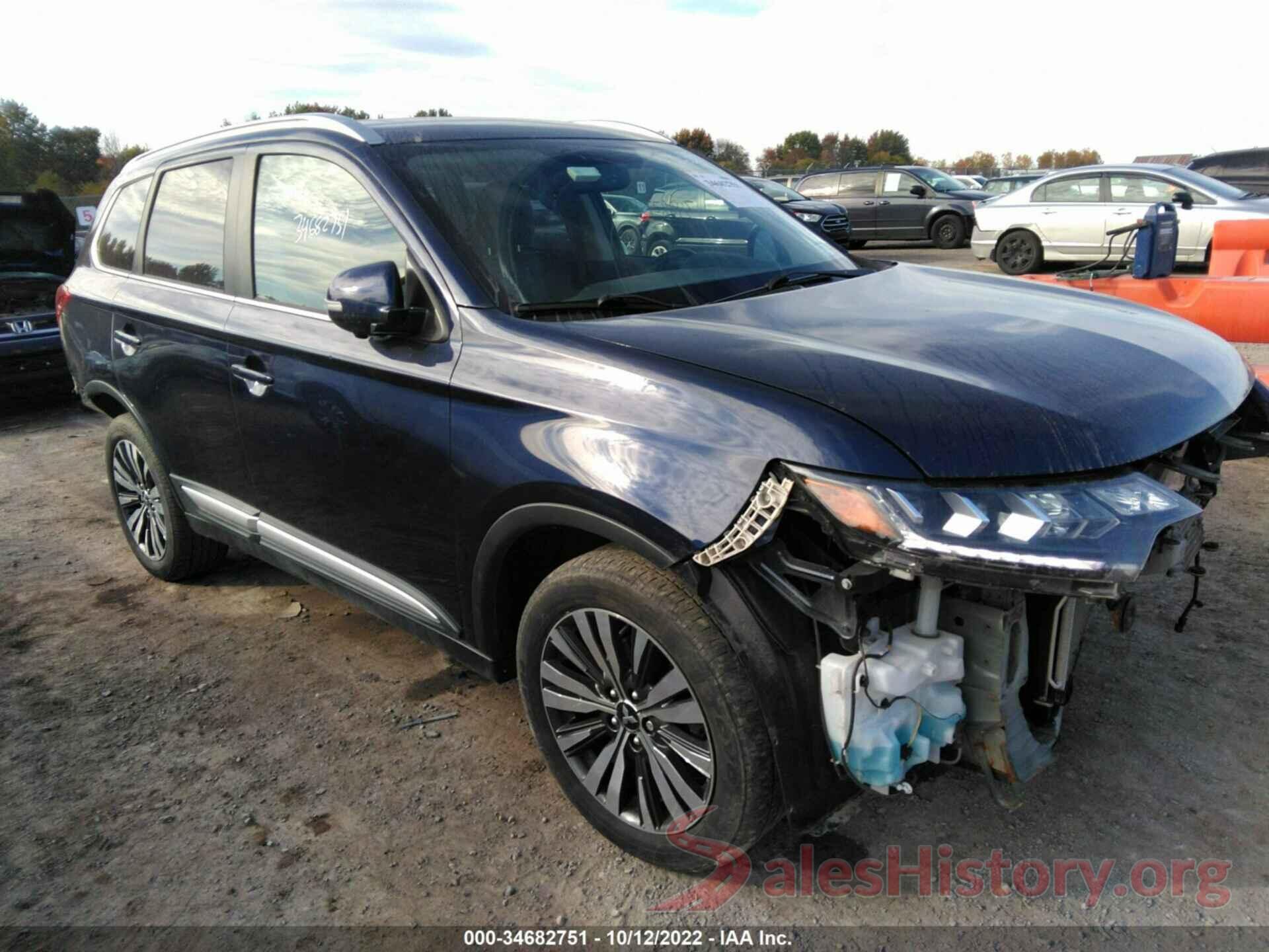 JA4AZ3A31KZ005043 2019 MITSUBISHI OUTLANDER