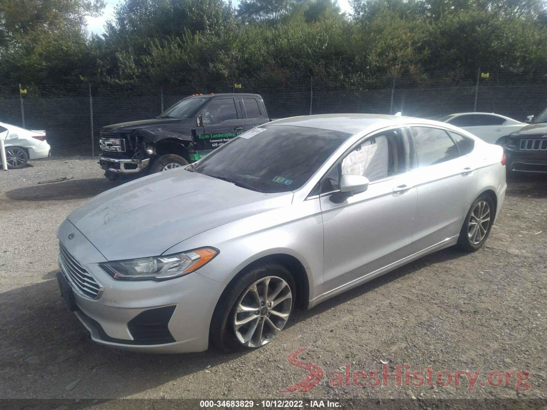 3FA6P0HD7KR154291 2019 FORD FUSION