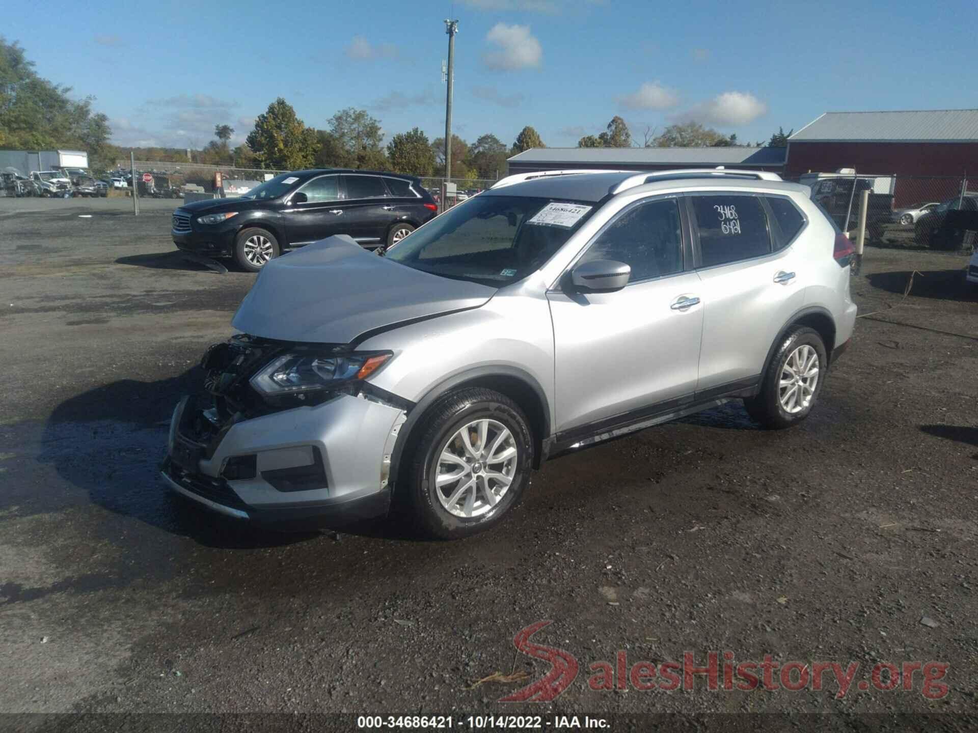 JN8AT2MV2LW107084 2020 NISSAN ROGUE