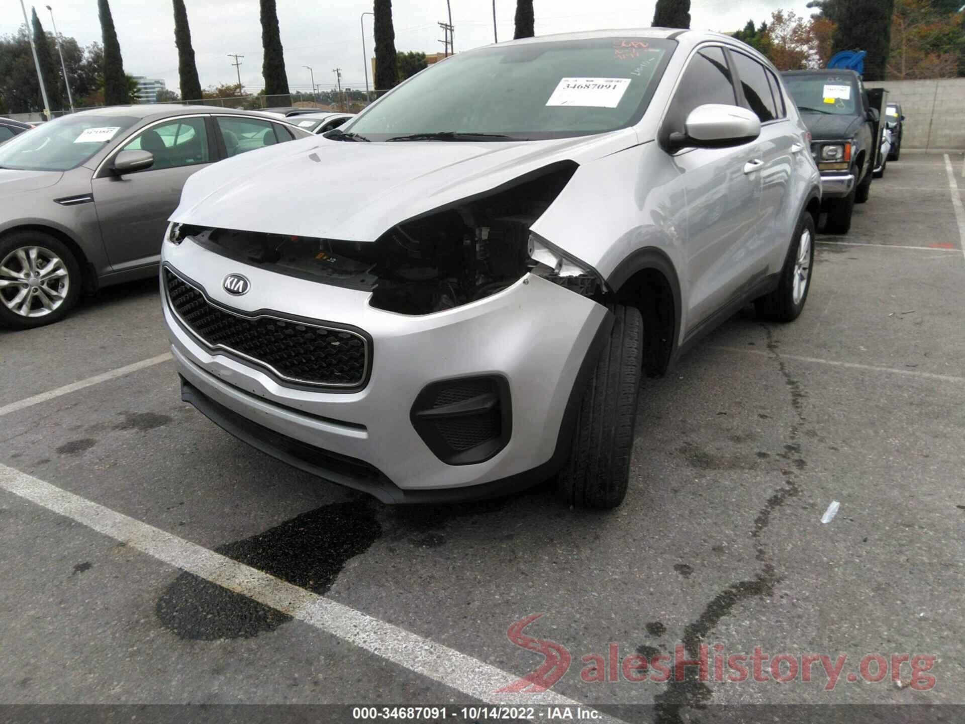 KNDPM3AC8K7509194 2019 KIA SPORTAGE