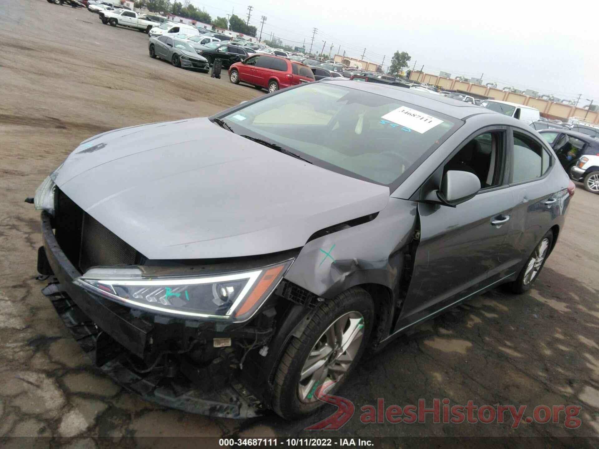 5NPD84LF1KH421135 2019 HYUNDAI ELANTRA