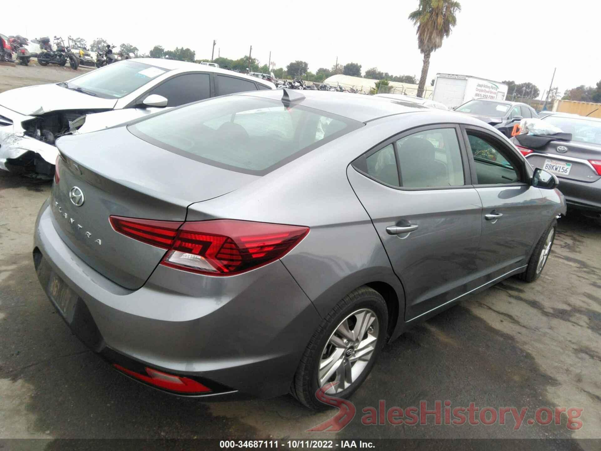 5NPD84LF1KH421135 2019 HYUNDAI ELANTRA