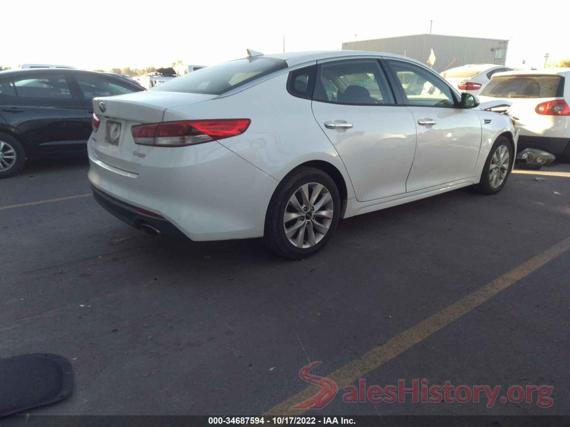 5XXGT4L33HG162296 2017 KIA OPTIMA