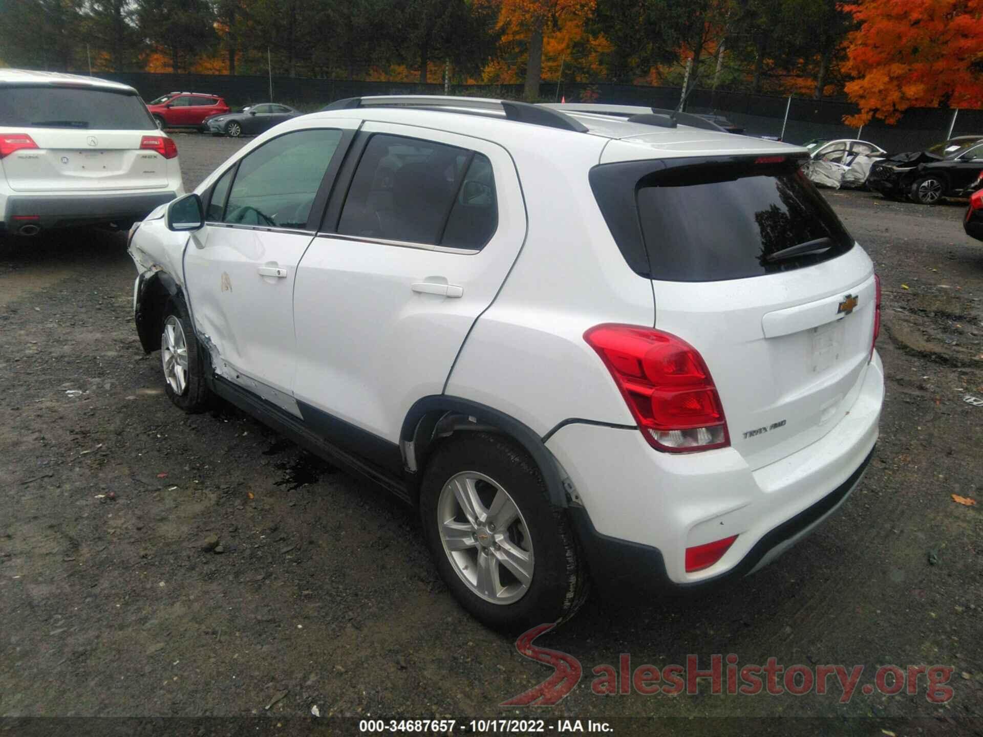 KL7CJPSB7LB318317 2020 CHEVROLET TRAX