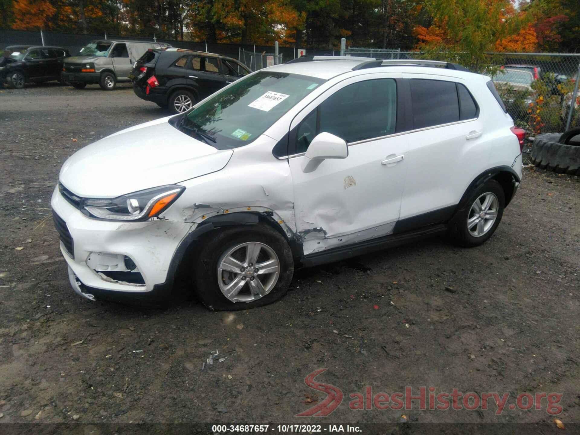 KL7CJPSB7LB318317 2020 CHEVROLET TRAX