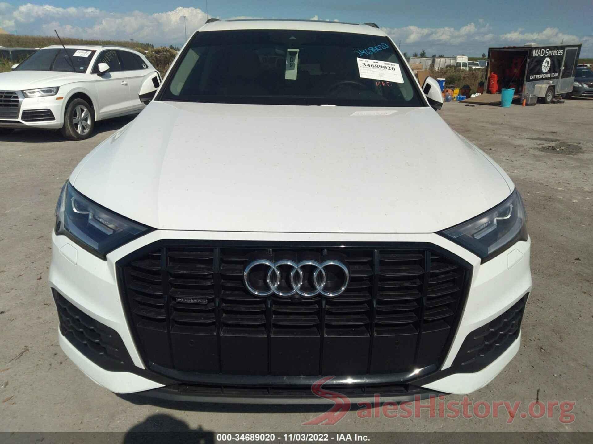 WA1LXAF72LD008319 2020 AUDI Q7