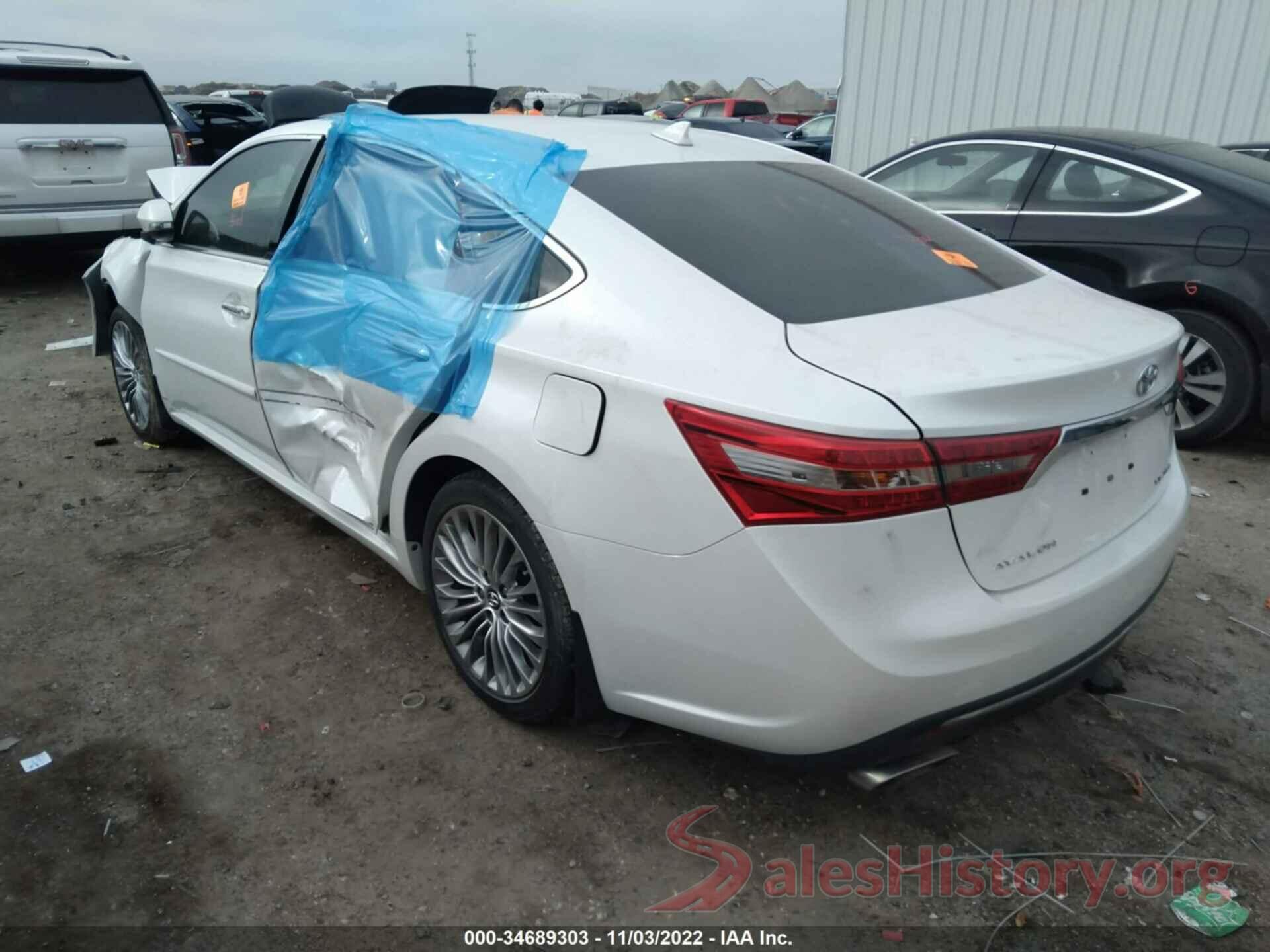 4T1BK1EB0HU262670 2017 TOYOTA AVALON