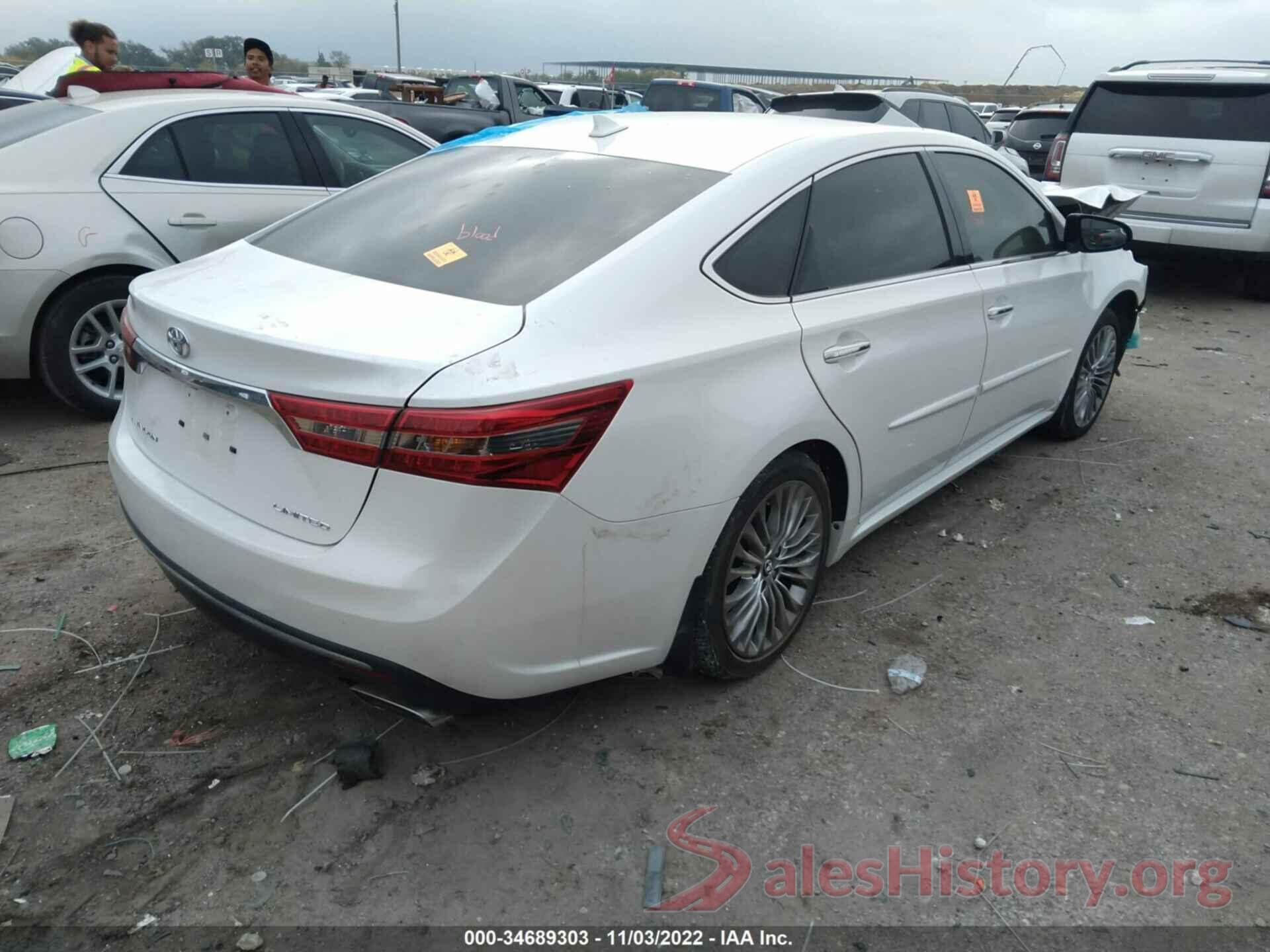 4T1BK1EB0HU262670 2017 TOYOTA AVALON