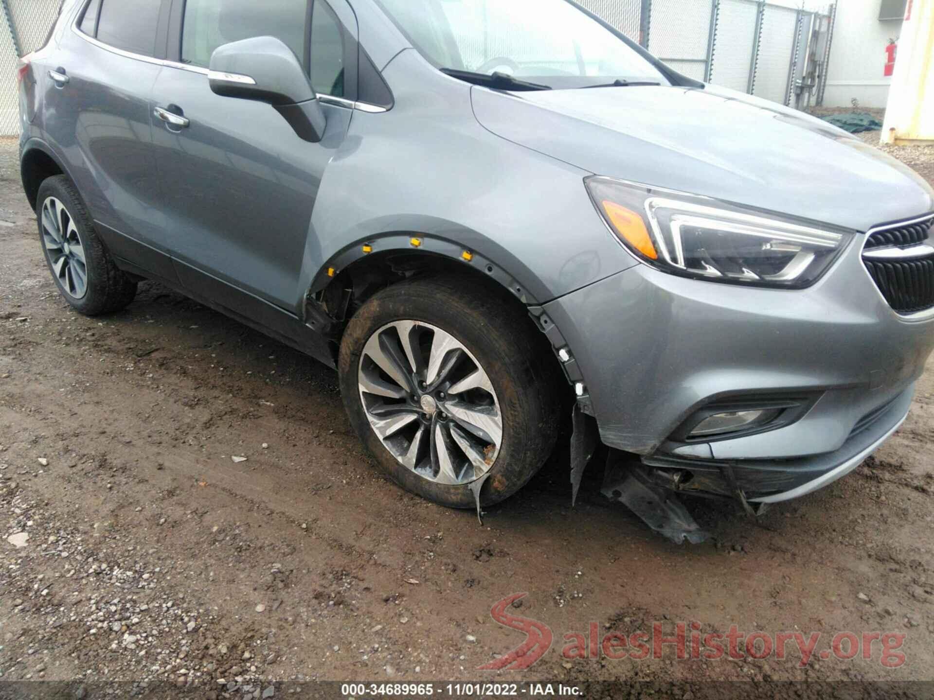 KL4CJGSM4KB898252 2019 BUICK ENCORE