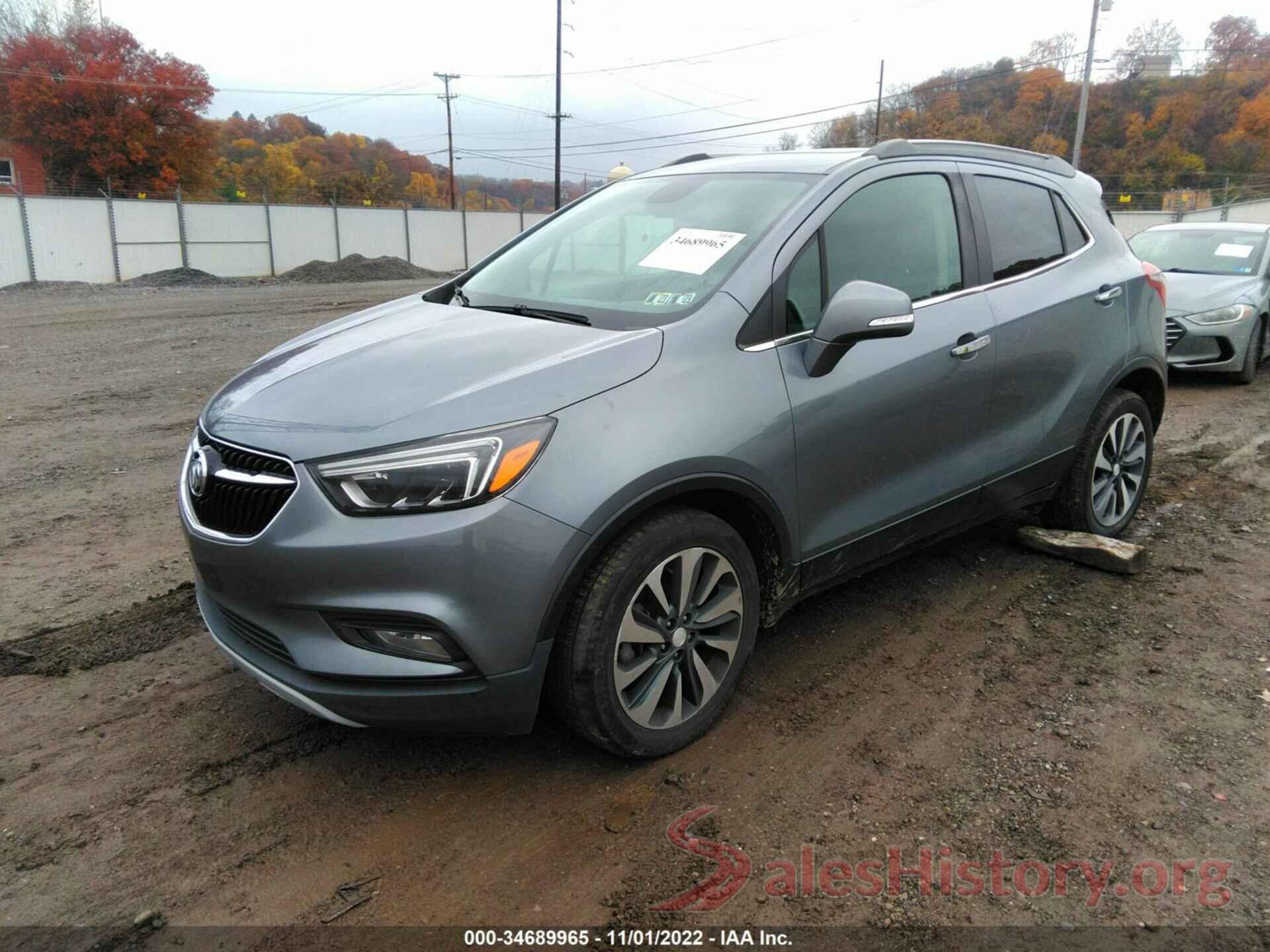 KL4CJGSM4KB898252 2019 BUICK ENCORE