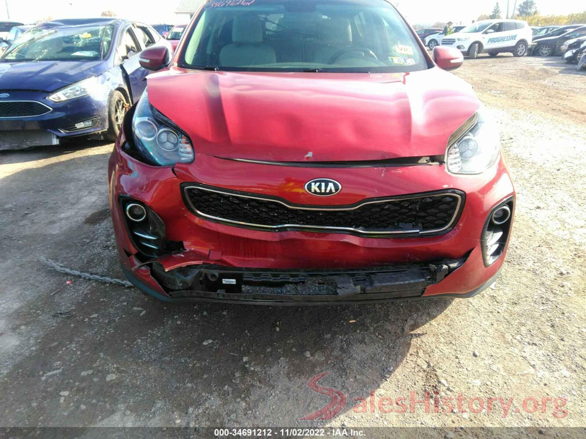 KNDPNCAC9J7440835 2018 KIA SPORTAGE