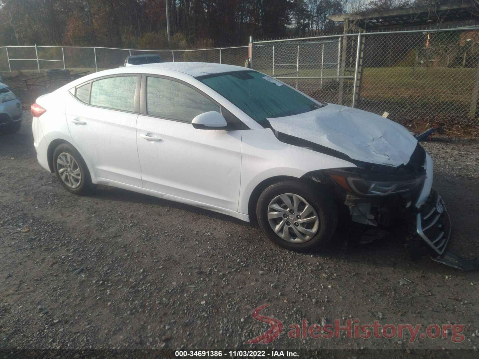 5NPD74LF6HH208578 2017 HYUNDAI ELANTRA