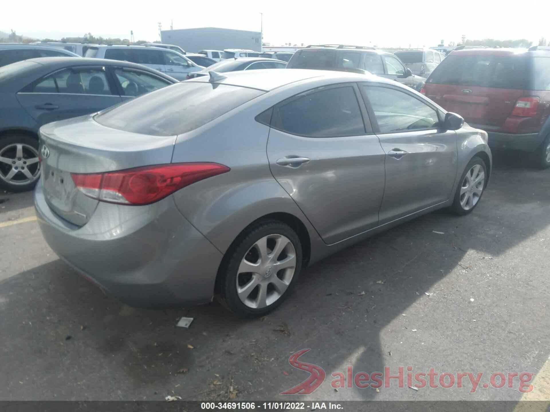 KMHDH4AE8DU916642 2013 HYUNDAI ELANTRA