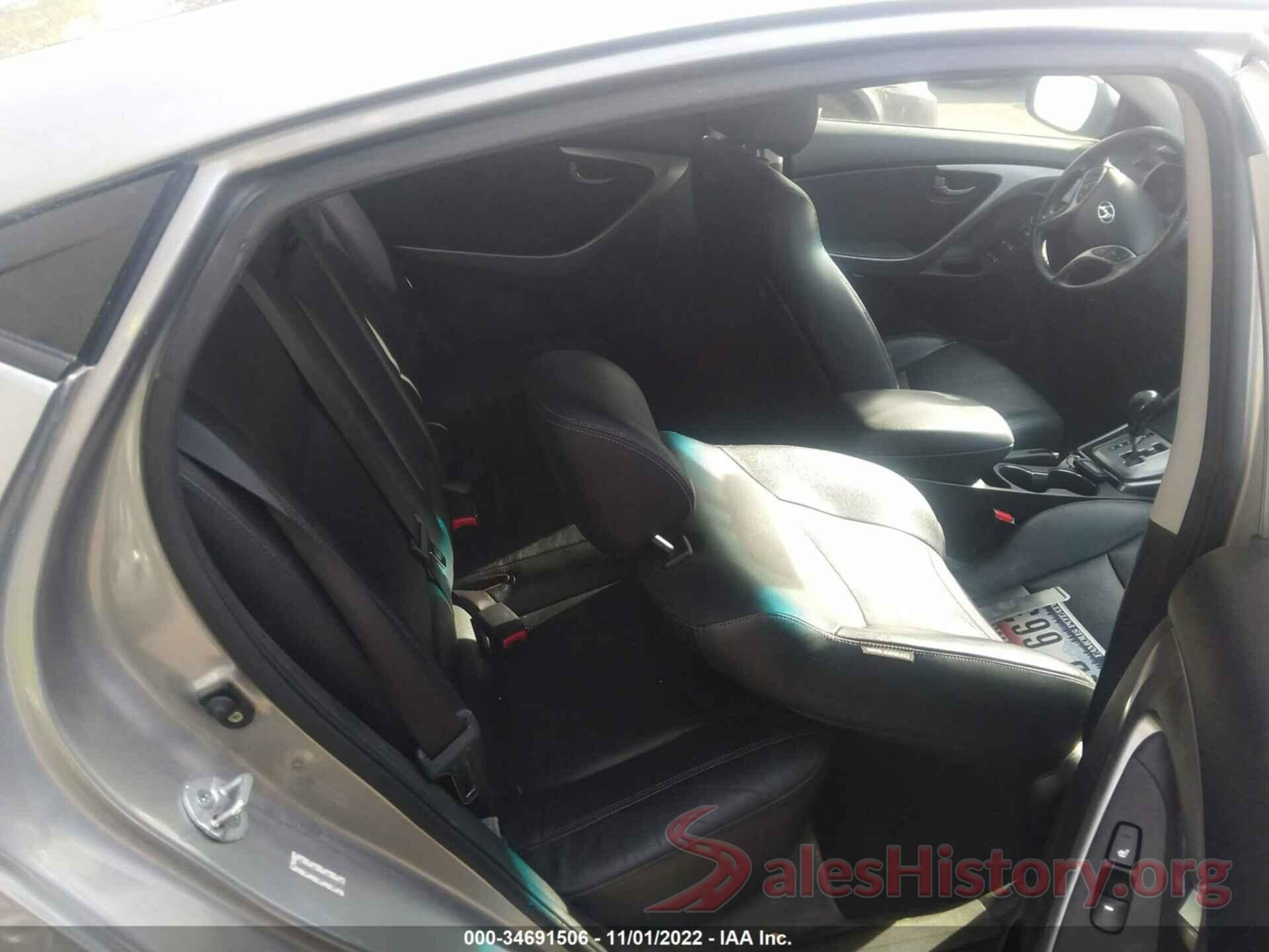 KMHDH4AE8DU916642 2013 HYUNDAI ELANTRA