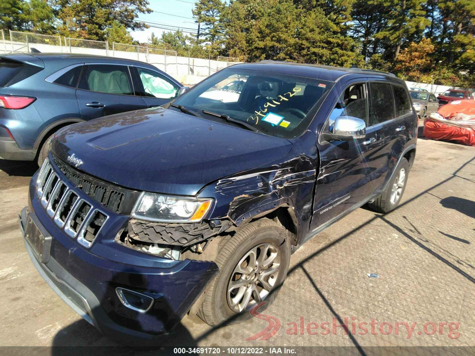 1C4RJFBG7EC363693 2014 JEEP GRAND CHEROKEE