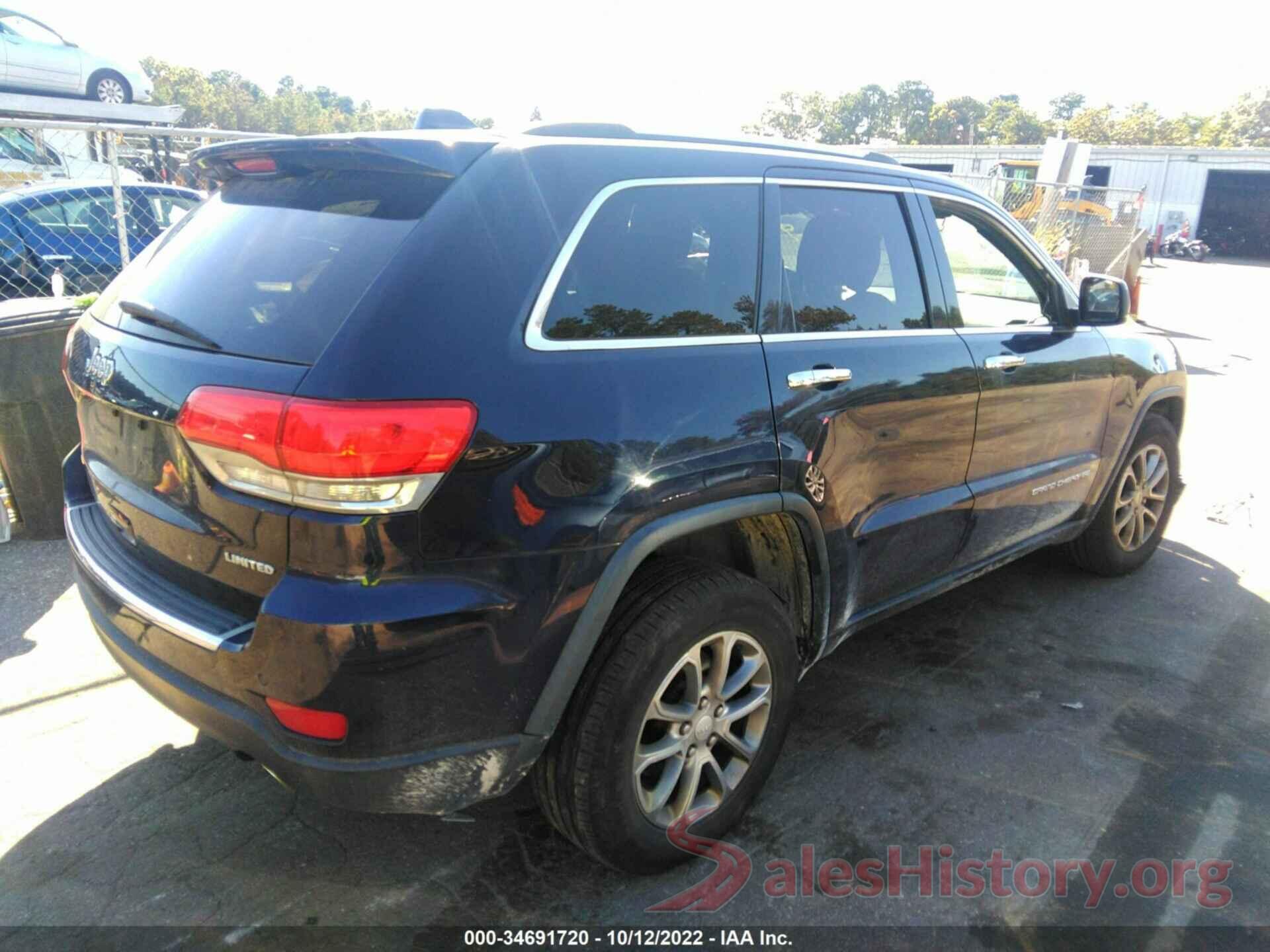 1C4RJFBG7EC363693 2014 JEEP GRAND CHEROKEE