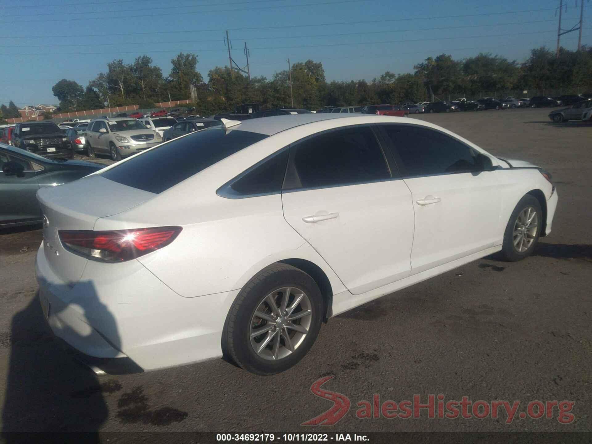 5NPE24AF9JH604614 2018 HYUNDAI SONATA