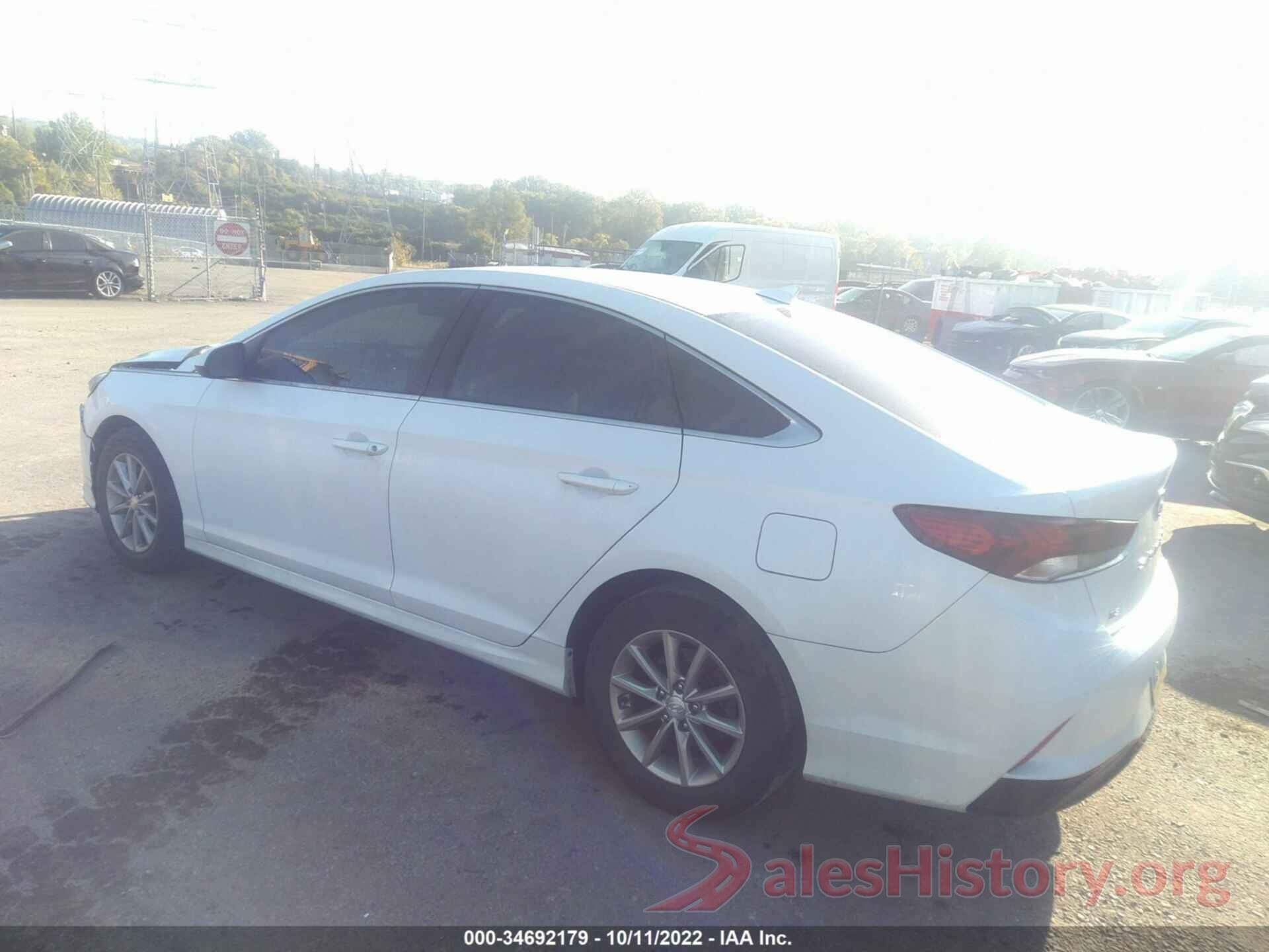 5NPE24AF9JH604614 2018 HYUNDAI SONATA