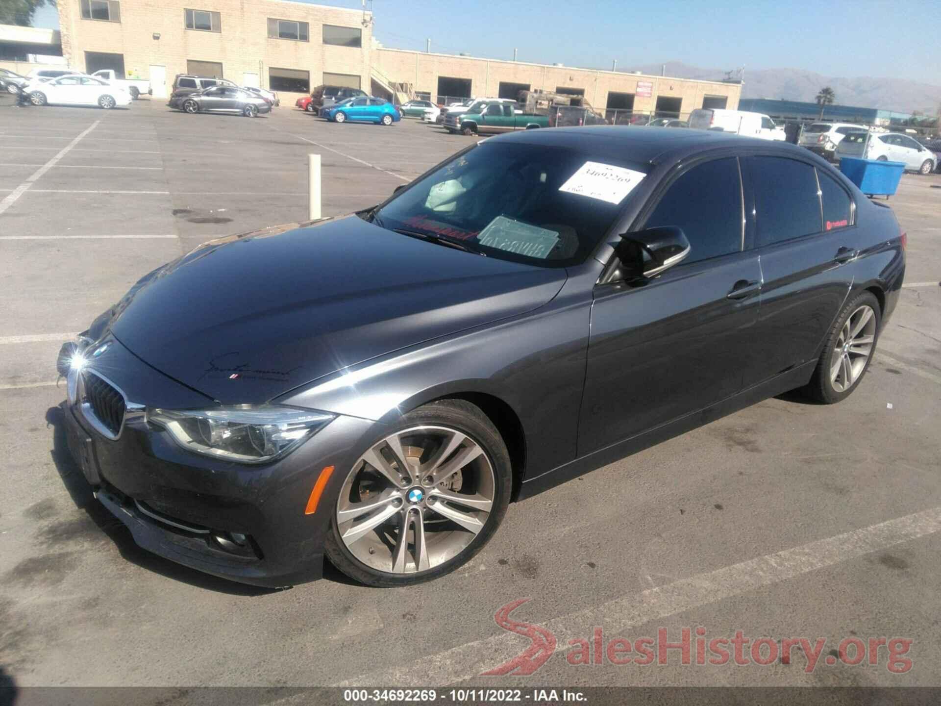 WBA8B9G52JNV11357 2018 BMW 3 SERIES