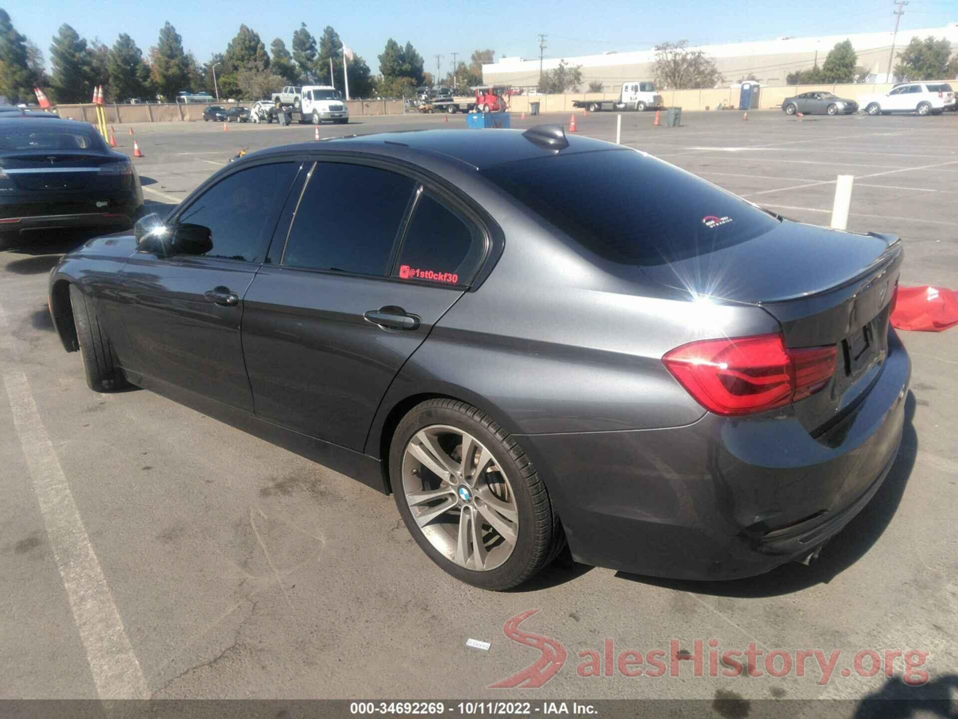 WBA8B9G52JNV11357 2018 BMW 3 SERIES