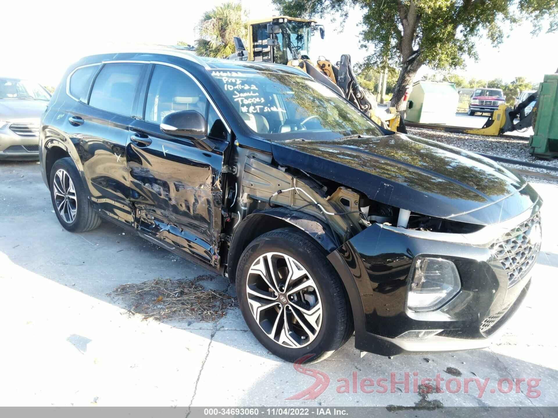 5NMS53AA4KH061597 2019 HYUNDAI SANTA FE