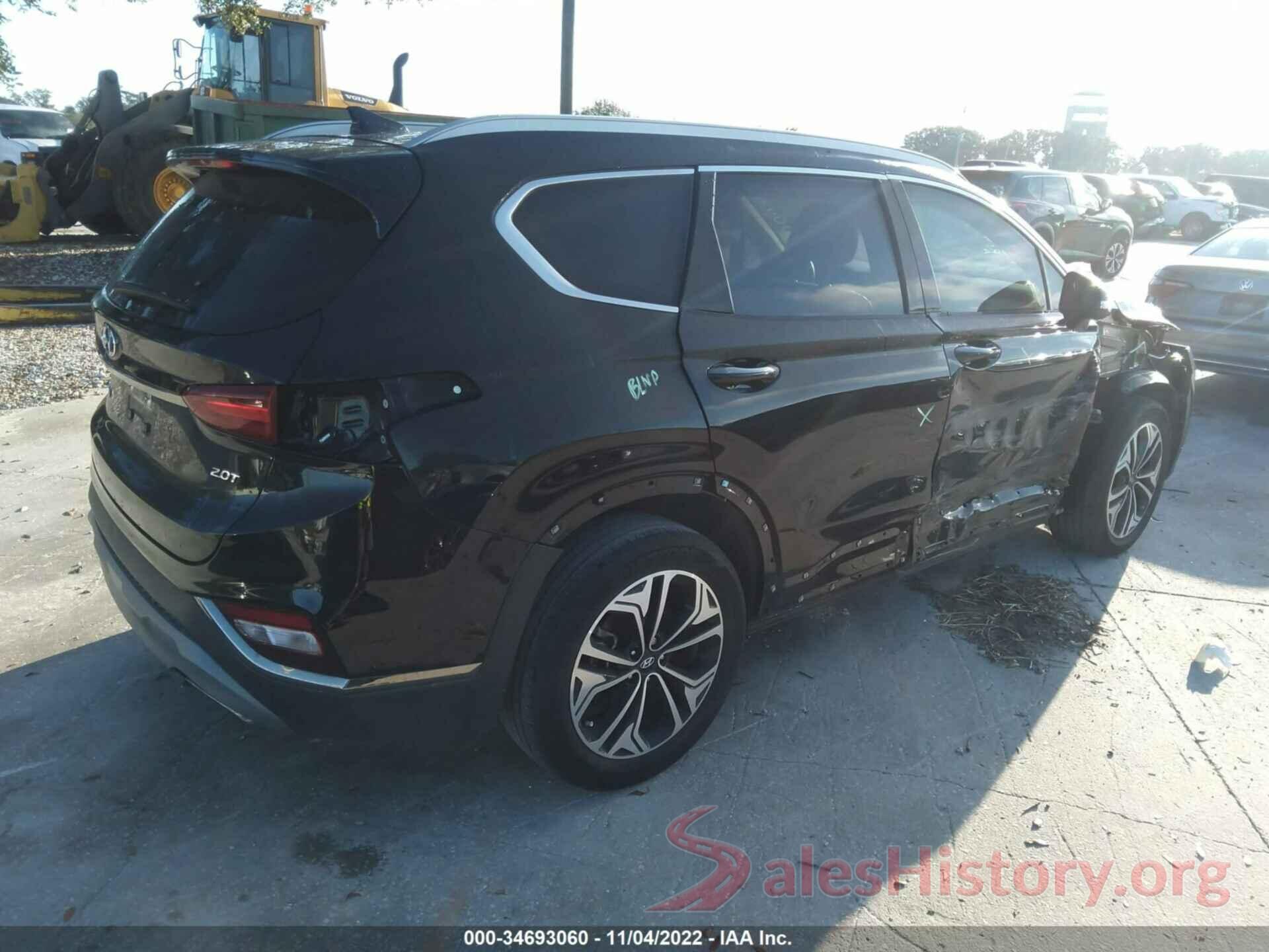 5NMS53AA4KH061597 2019 HYUNDAI SANTA FE