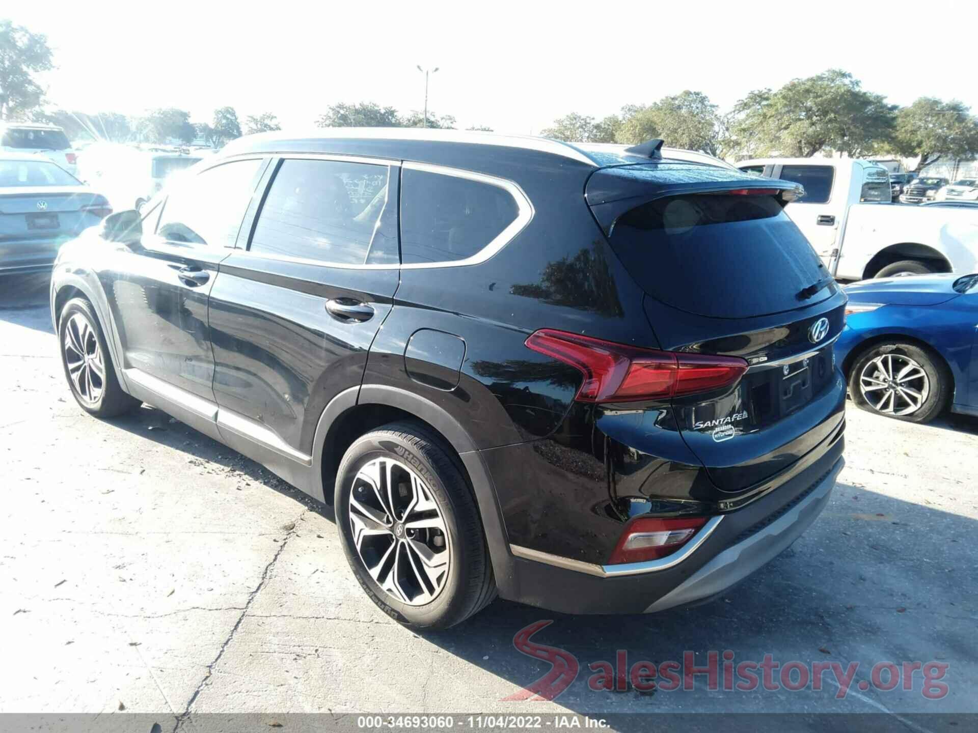 5NMS53AA4KH061597 2019 HYUNDAI SANTA FE