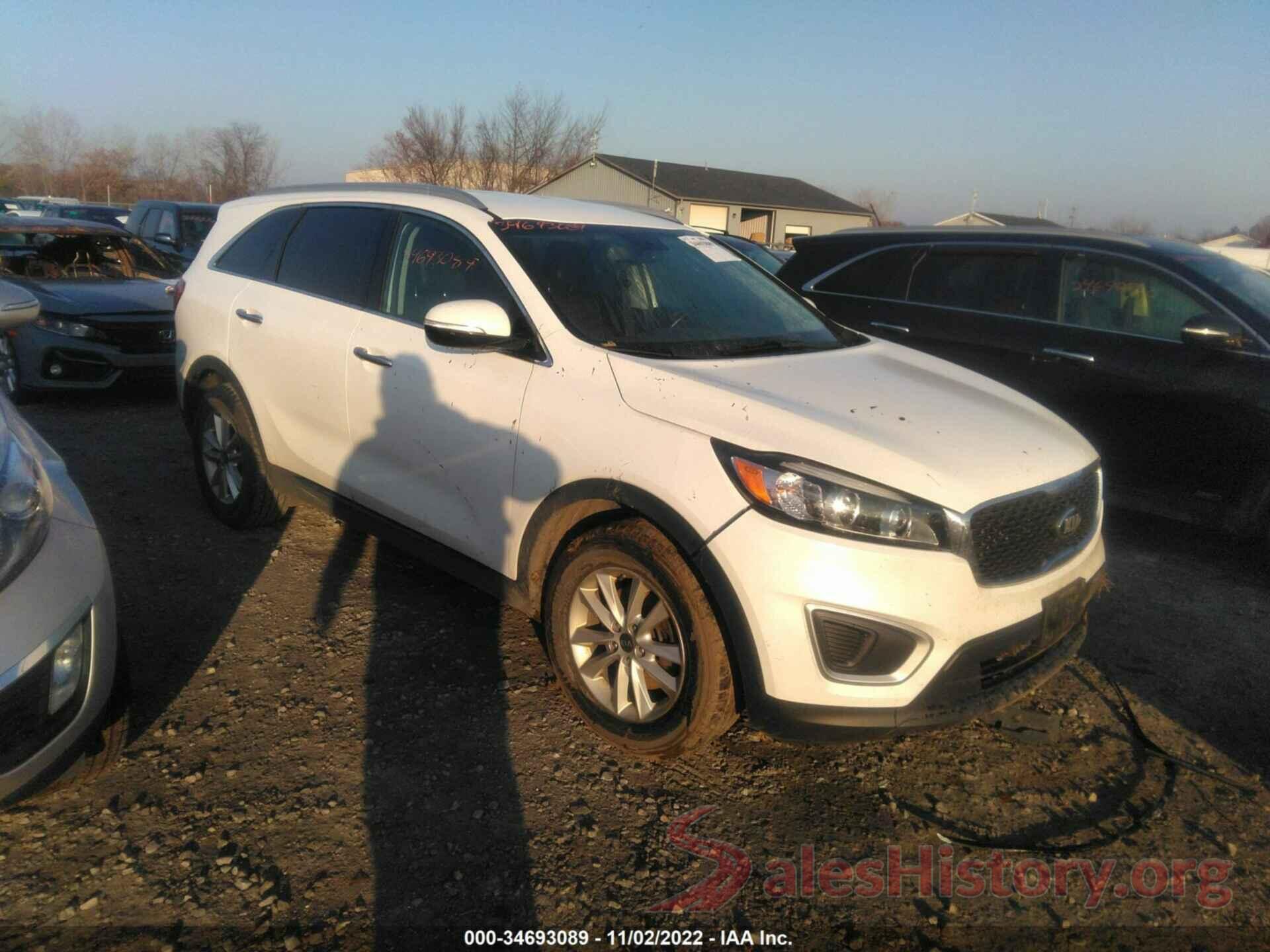 5XYPG4A36HG321962 2017 KIA SORENTO