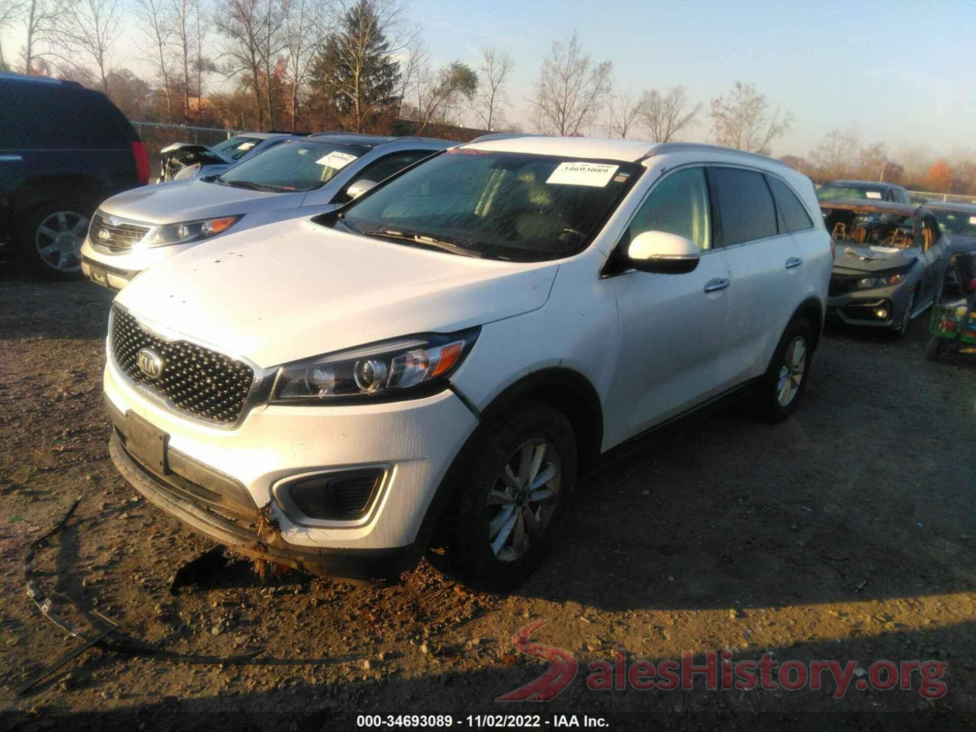 5XYPG4A36HG321962 2017 KIA SORENTO