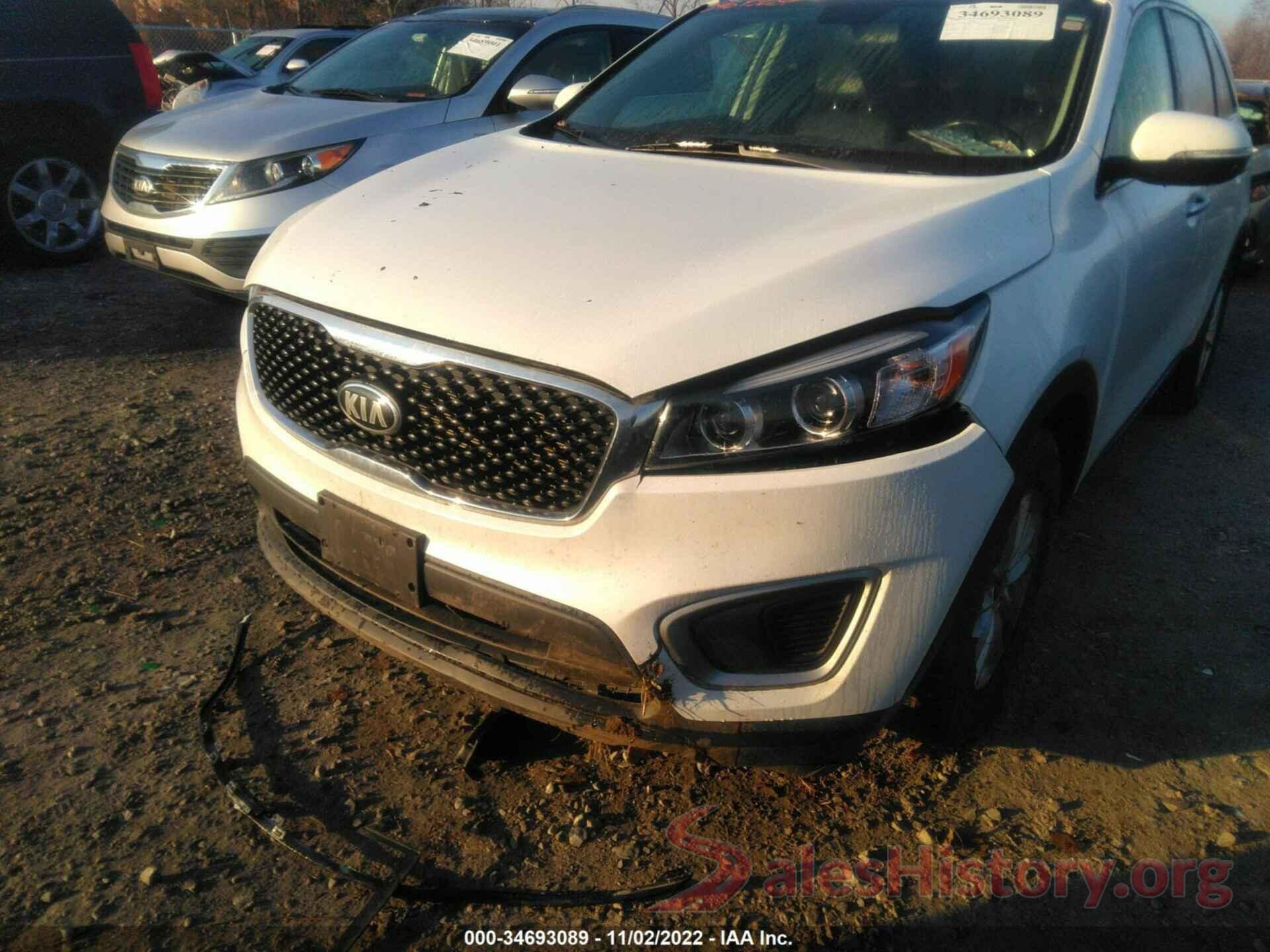 5XYPG4A36HG321962 2017 KIA SORENTO