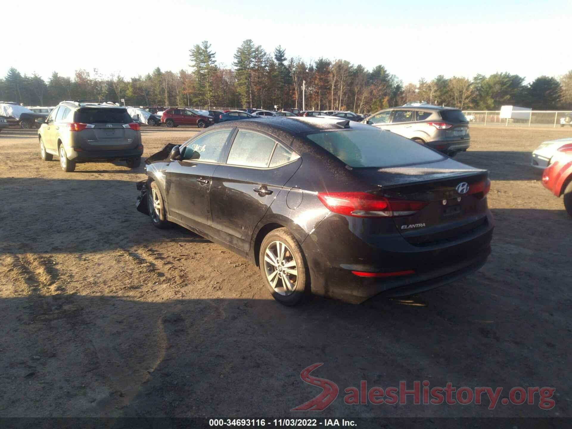 5NPD84LF4JH245549 2018 HYUNDAI ELANTRA