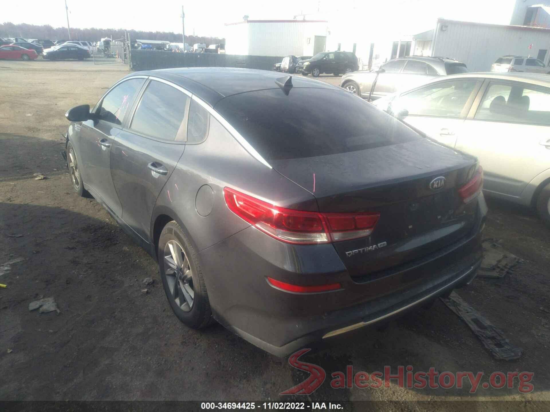 5XXGT4L34KG322256 2019 KIA OPTIMA