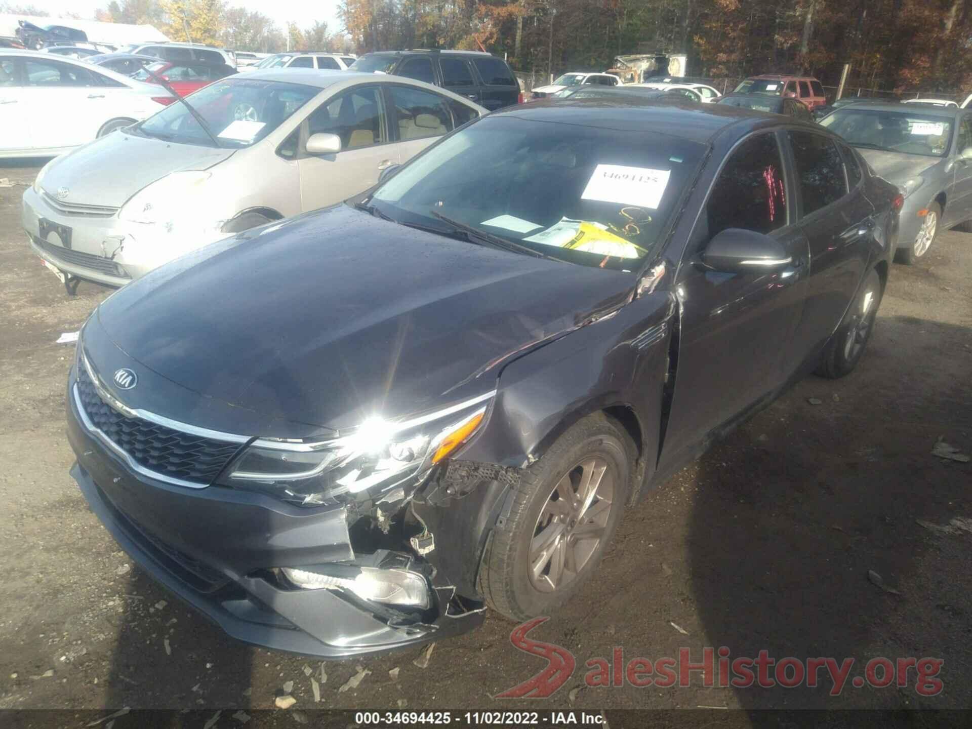 5XXGT4L34KG322256 2019 KIA OPTIMA