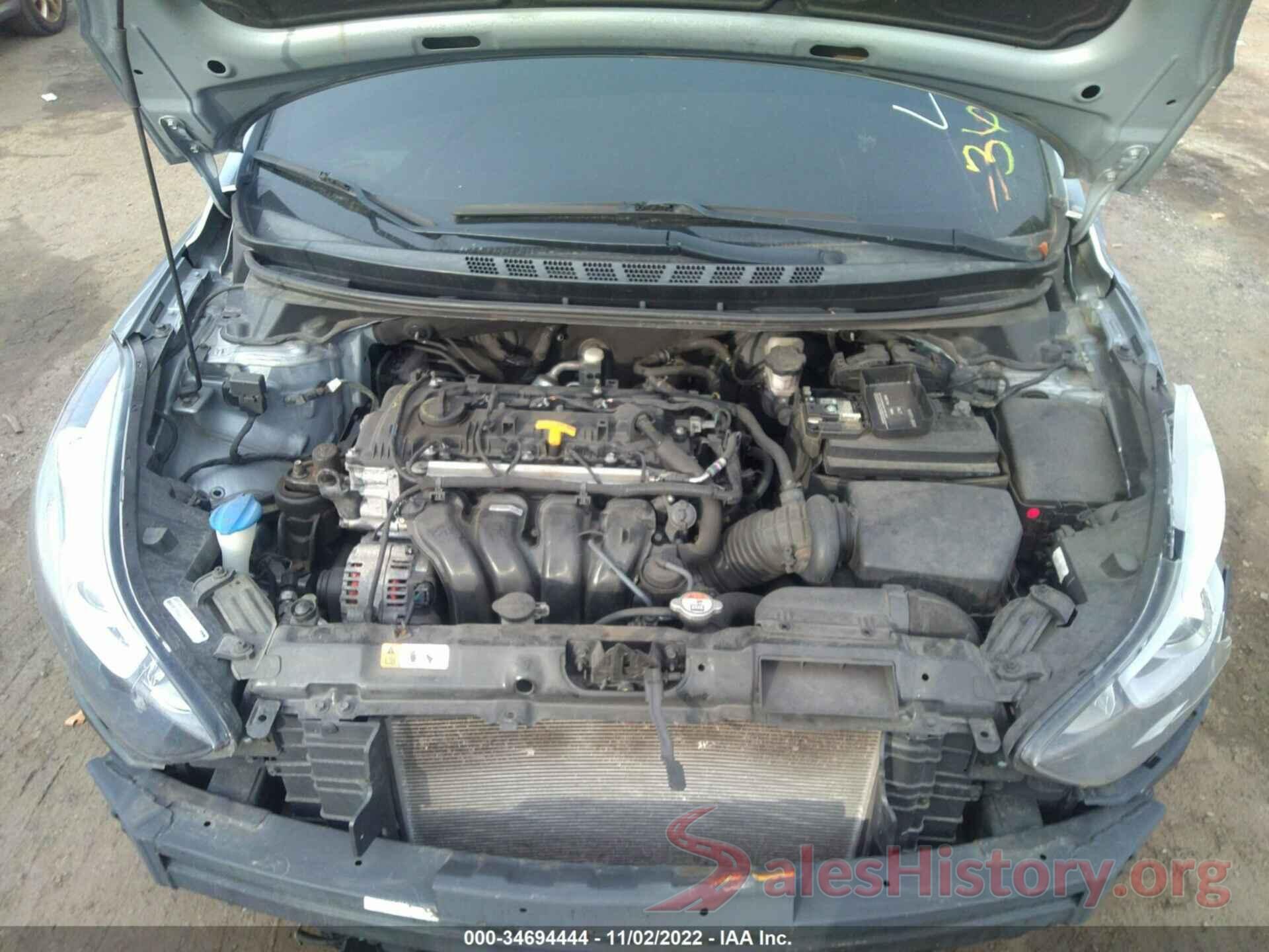 5NPDH4AE2FH596574 2015 HYUNDAI ELANTRA