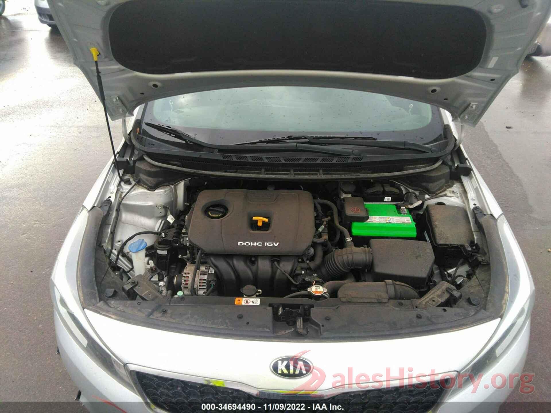 3KPFL4A72JE167005 2018 KIA FORTE