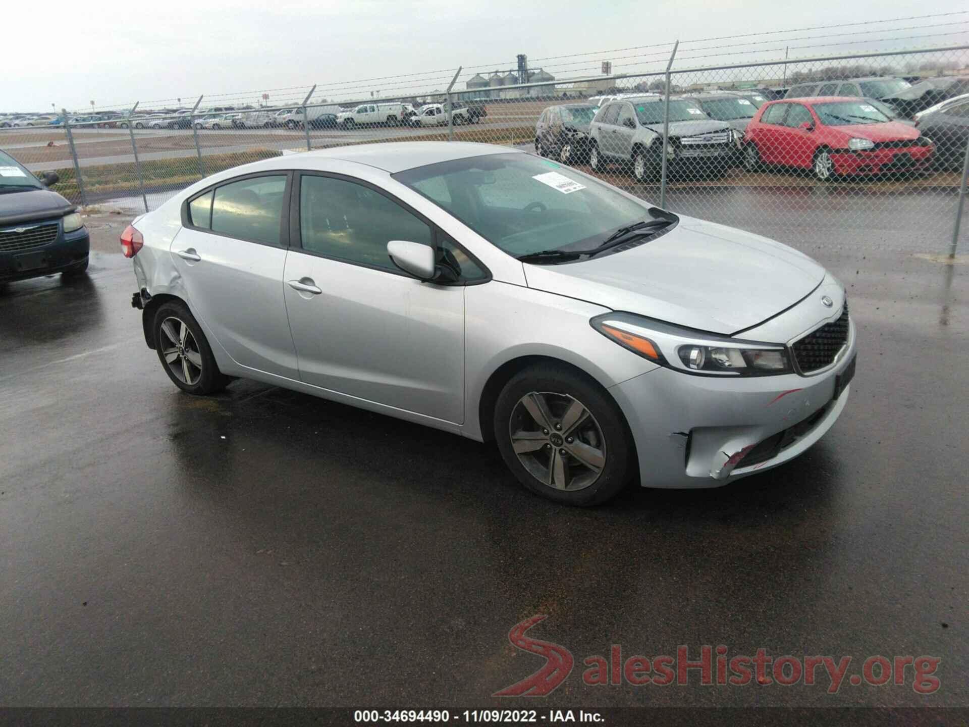 3KPFL4A72JE167005 2018 KIA FORTE