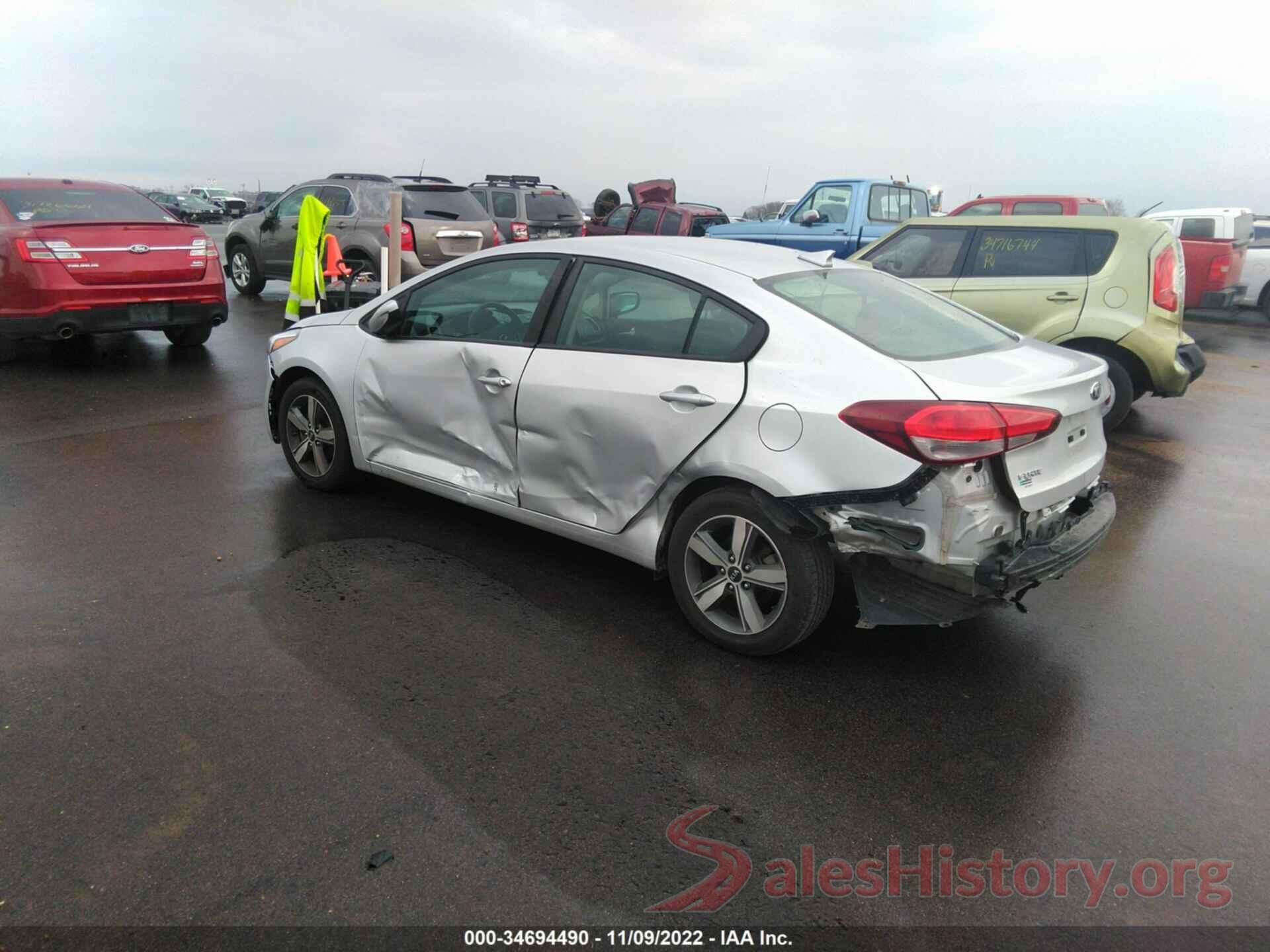 3KPFL4A72JE167005 2018 KIA FORTE