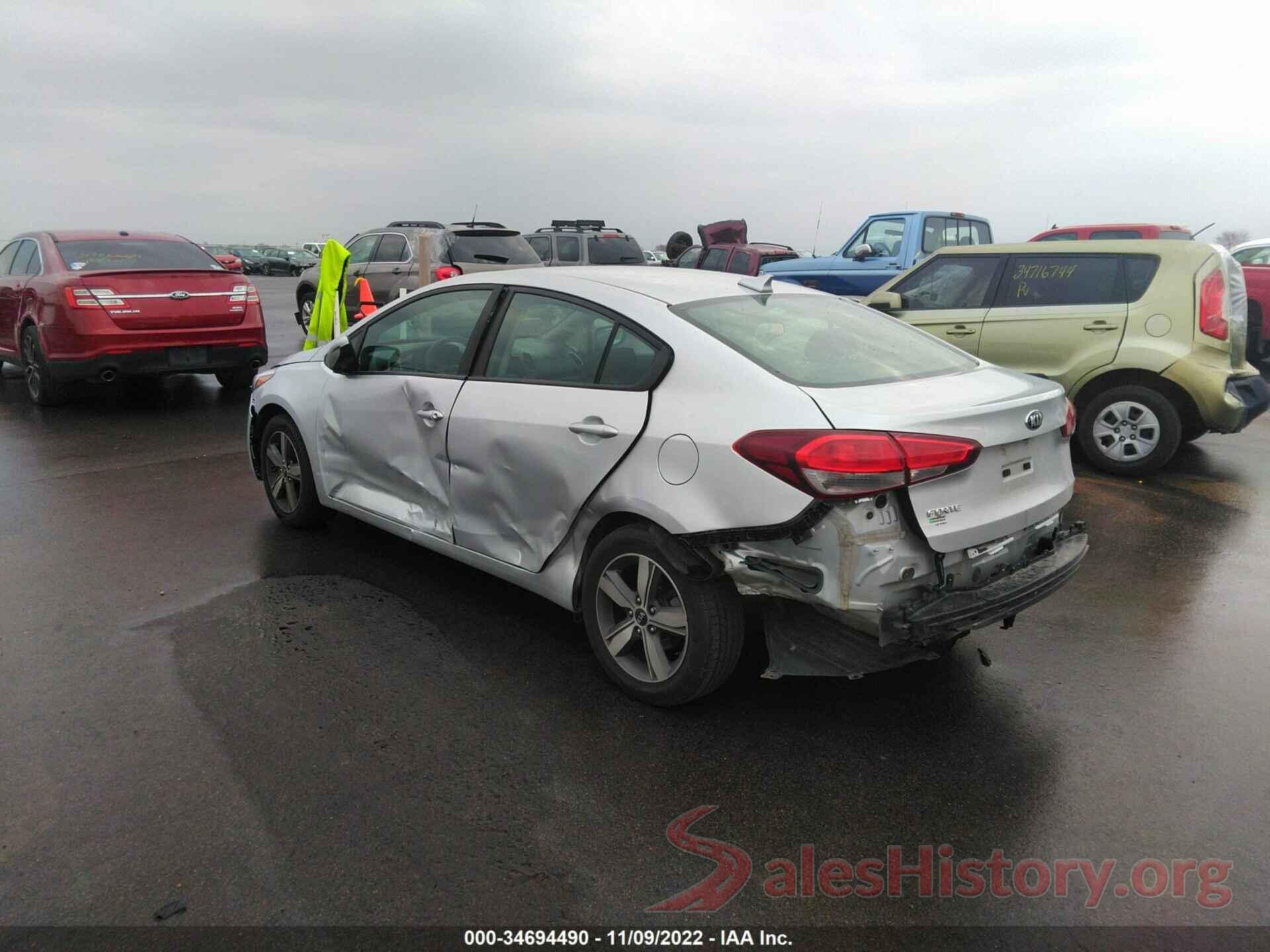 3KPFL4A72JE167005 2018 KIA FORTE