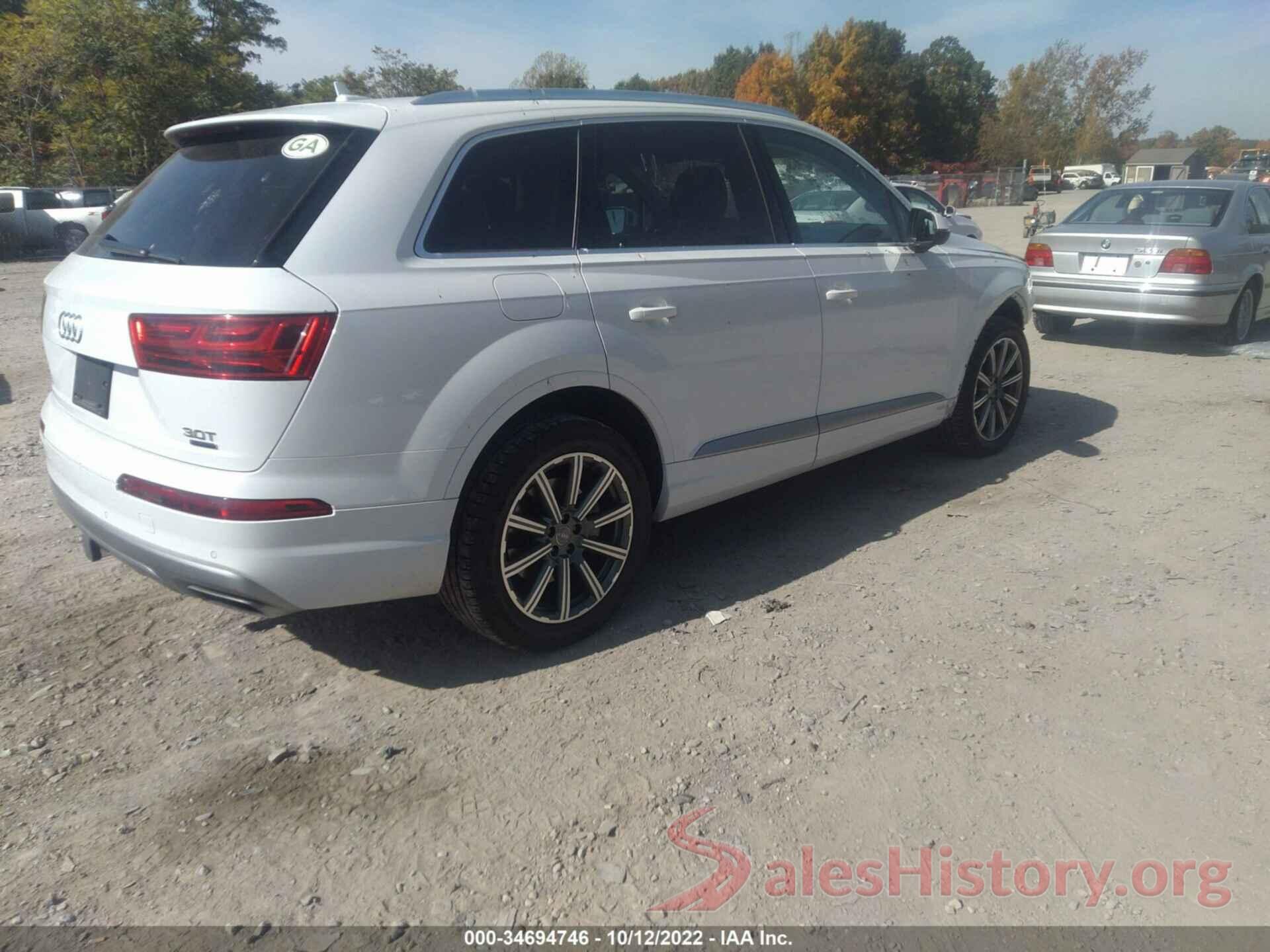 WA1LAAF76JD039135 2018 AUDI Q7