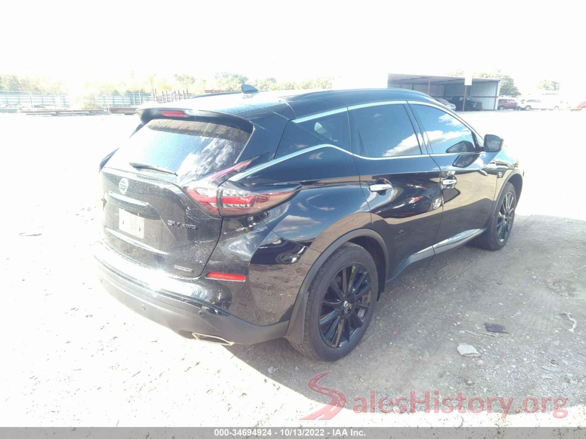 5N1AZ2BS7NC112283 2022 NISSAN MURANO