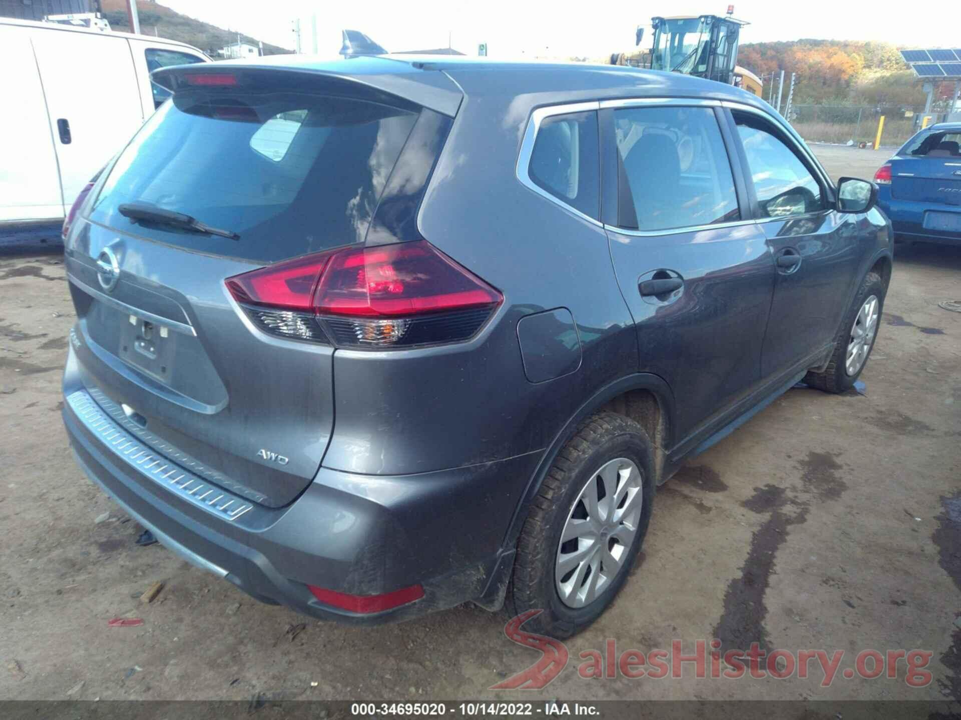 5N1AT2MV8KC785782 2019 NISSAN ROGUE