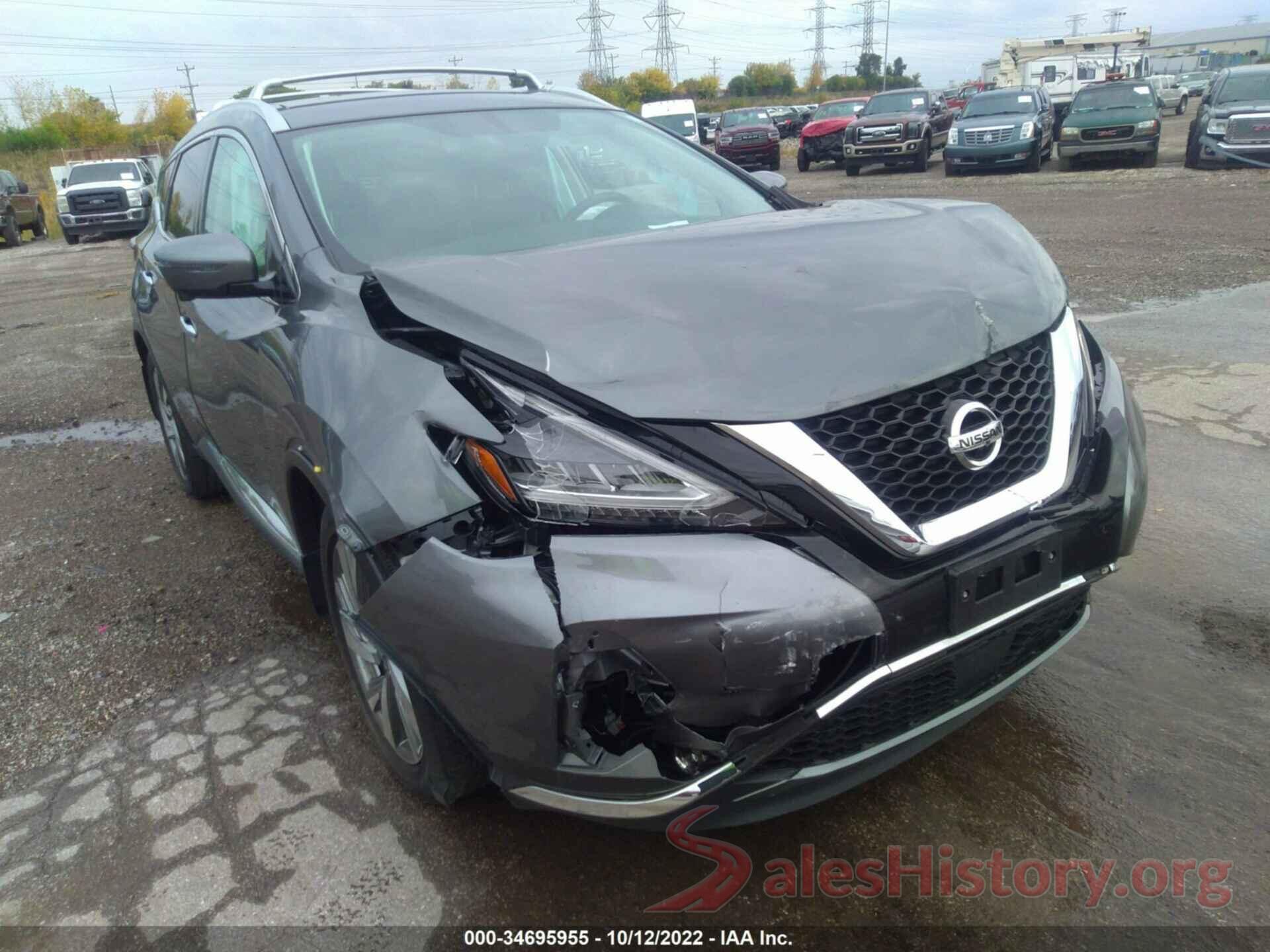 5N1AZ2MS7KN136645 2019 NISSAN MURANO