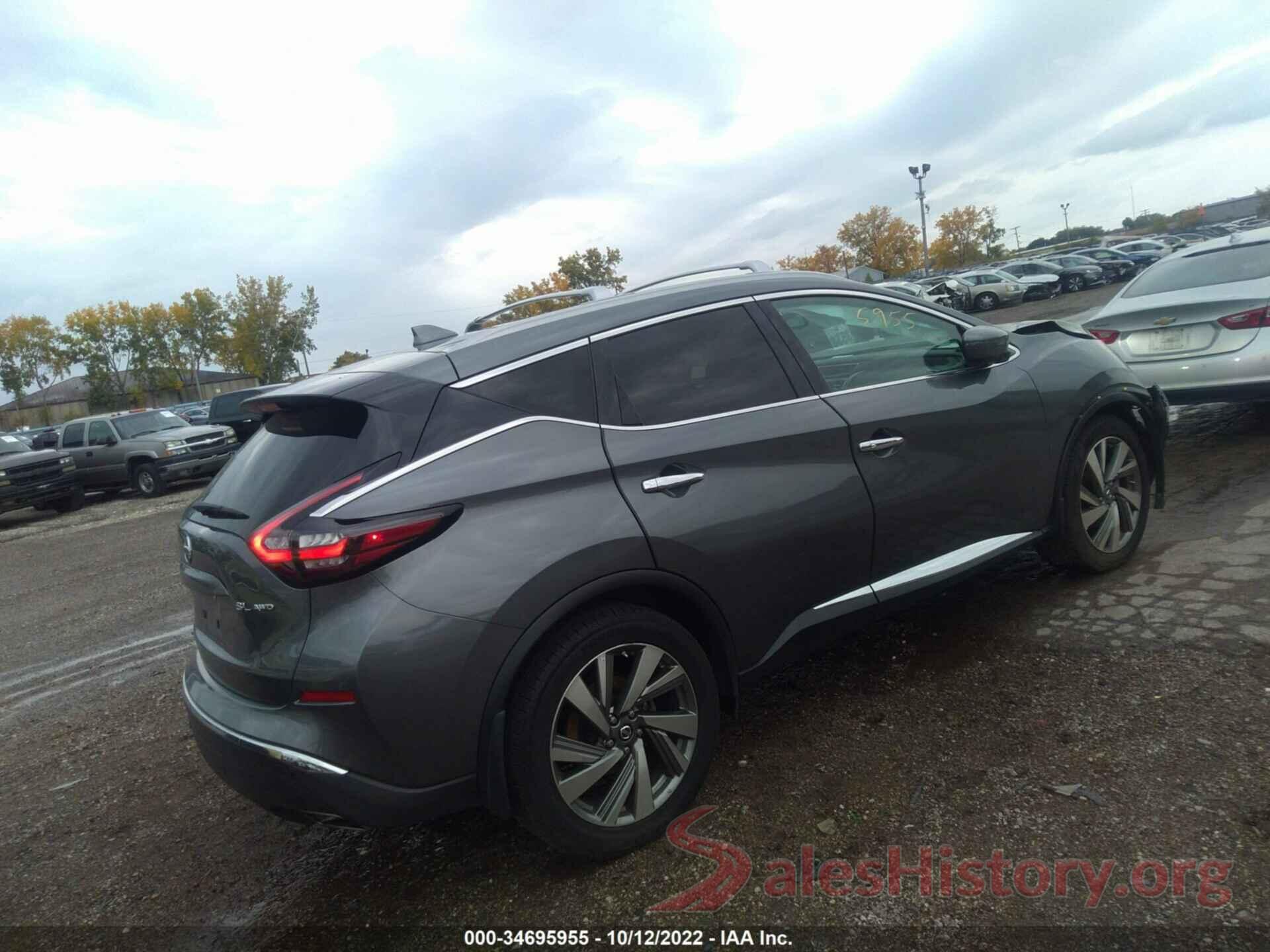 5N1AZ2MS7KN136645 2019 NISSAN MURANO