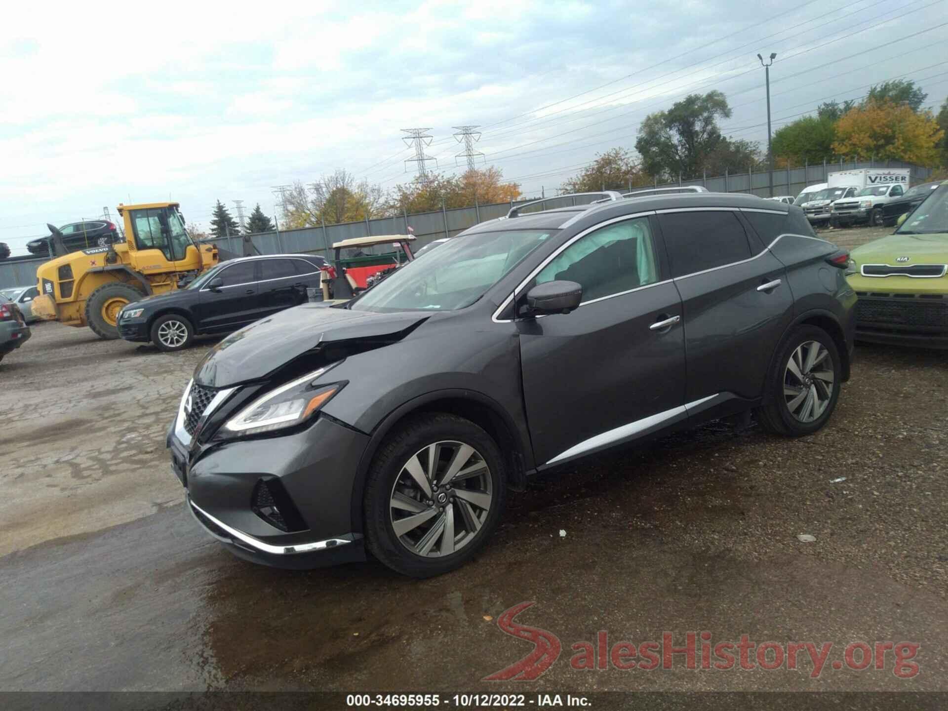 5N1AZ2MS7KN136645 2019 NISSAN MURANO