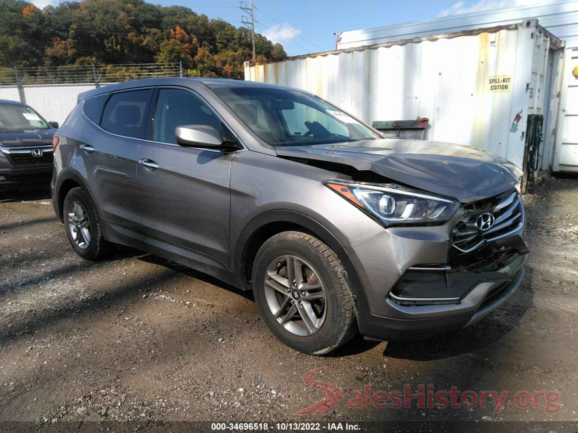 5NMZTDLBXJH098393 2018 HYUNDAI SANTA FE SPORT